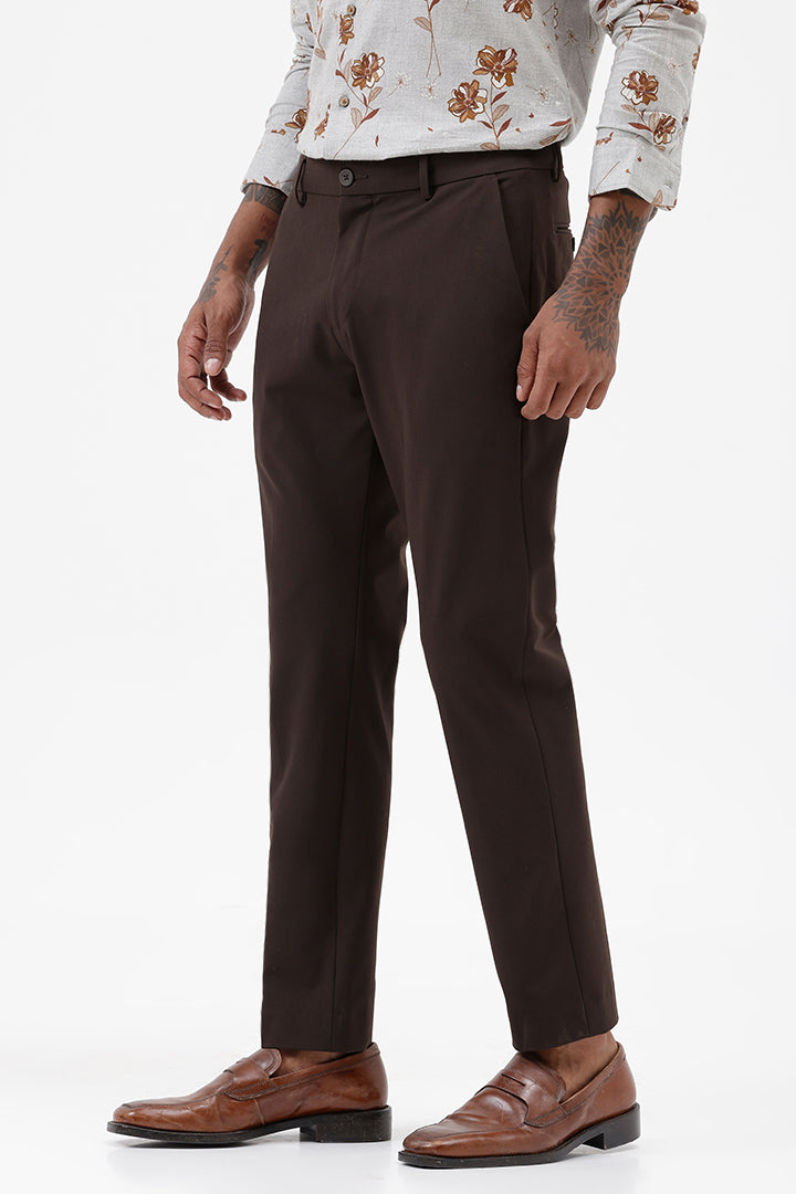 COFFEE STRETCH TROUSER