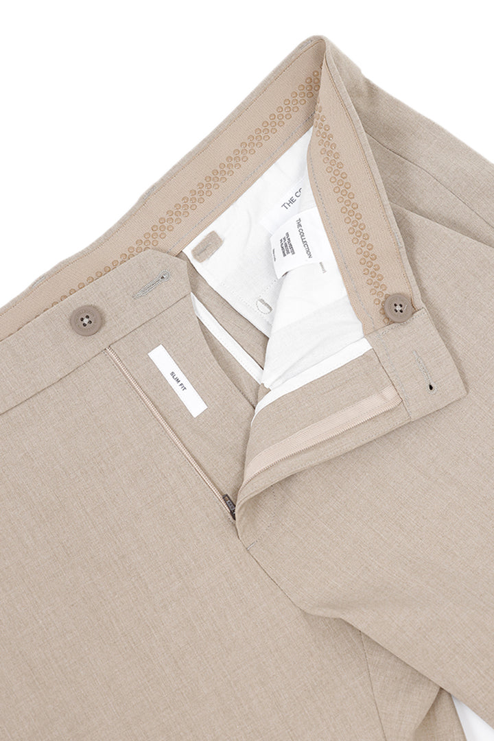 BEIGE STRETCH TROUSER