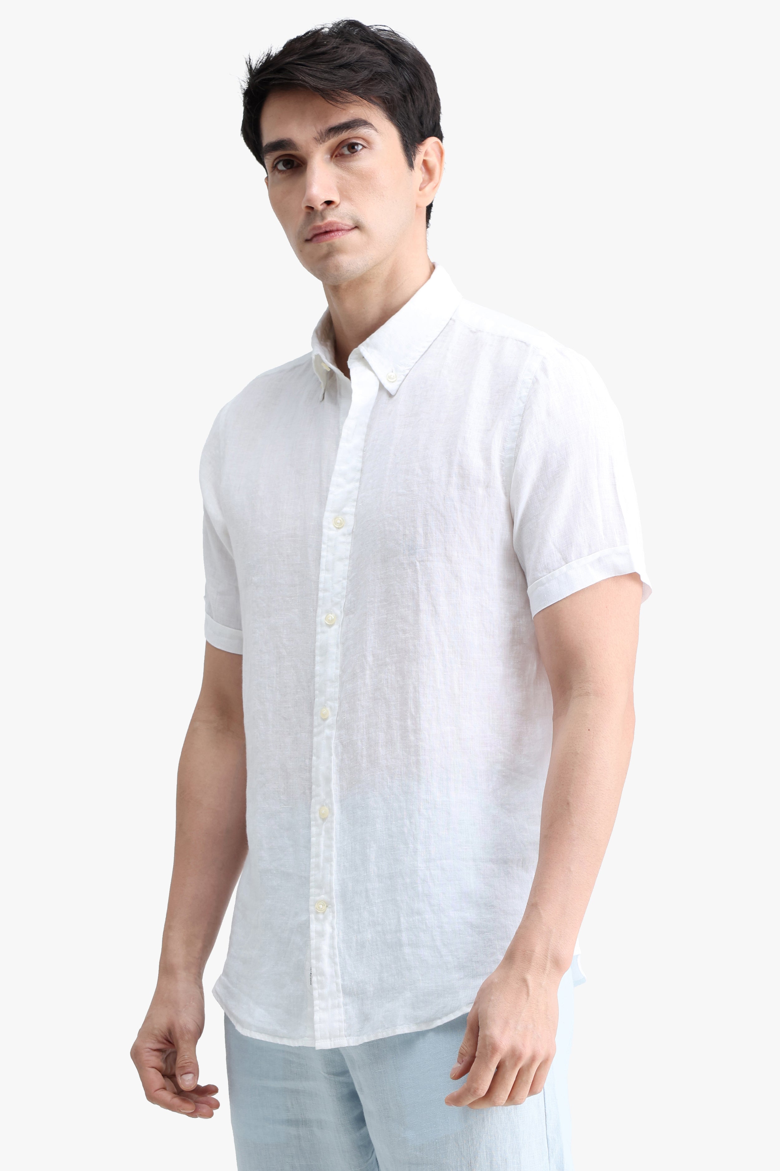 EUROPEAN FLAX 100% PURE LINEN SHIRT