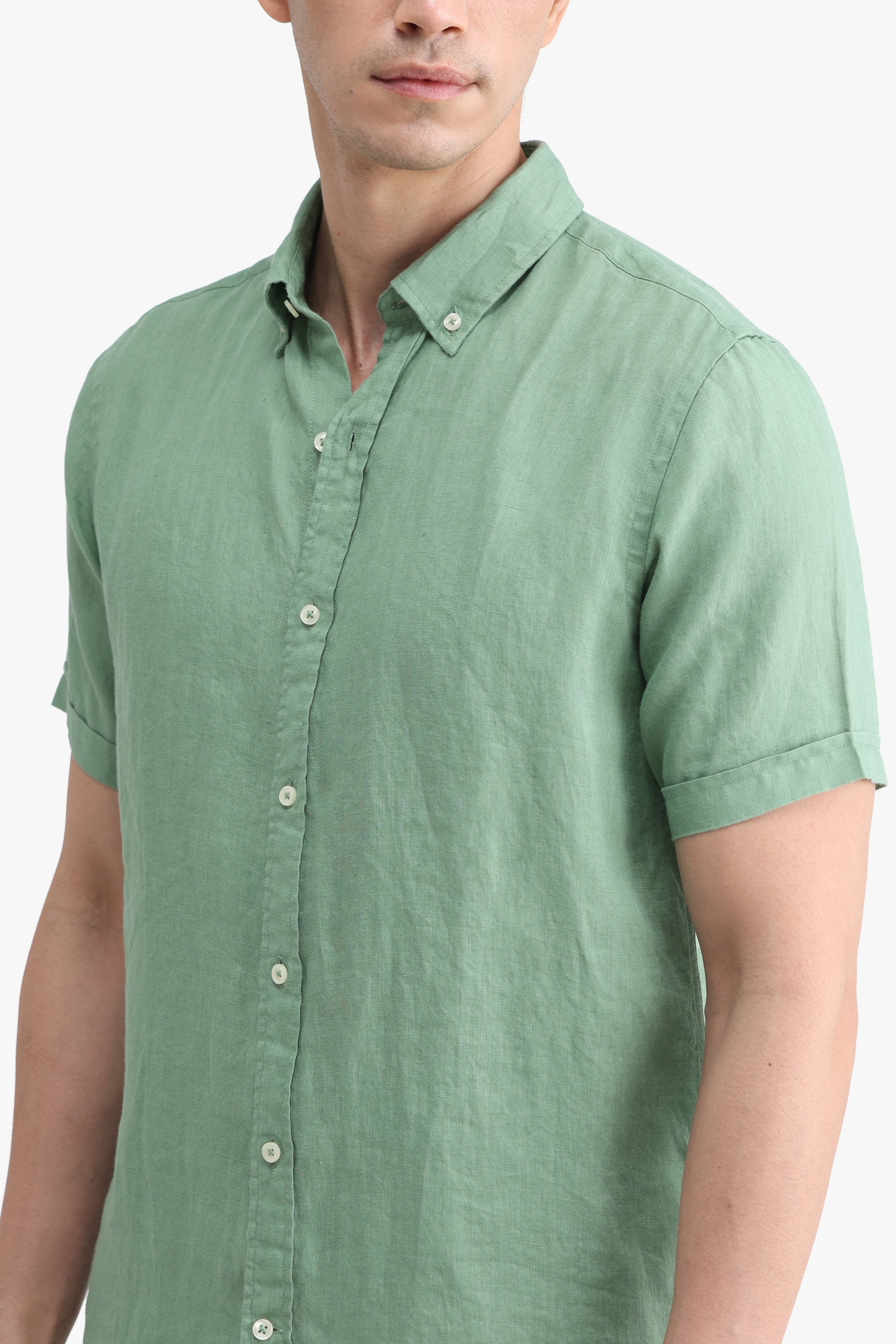 EUROPEAN FLAX 100% PURE LINEN SHIRT