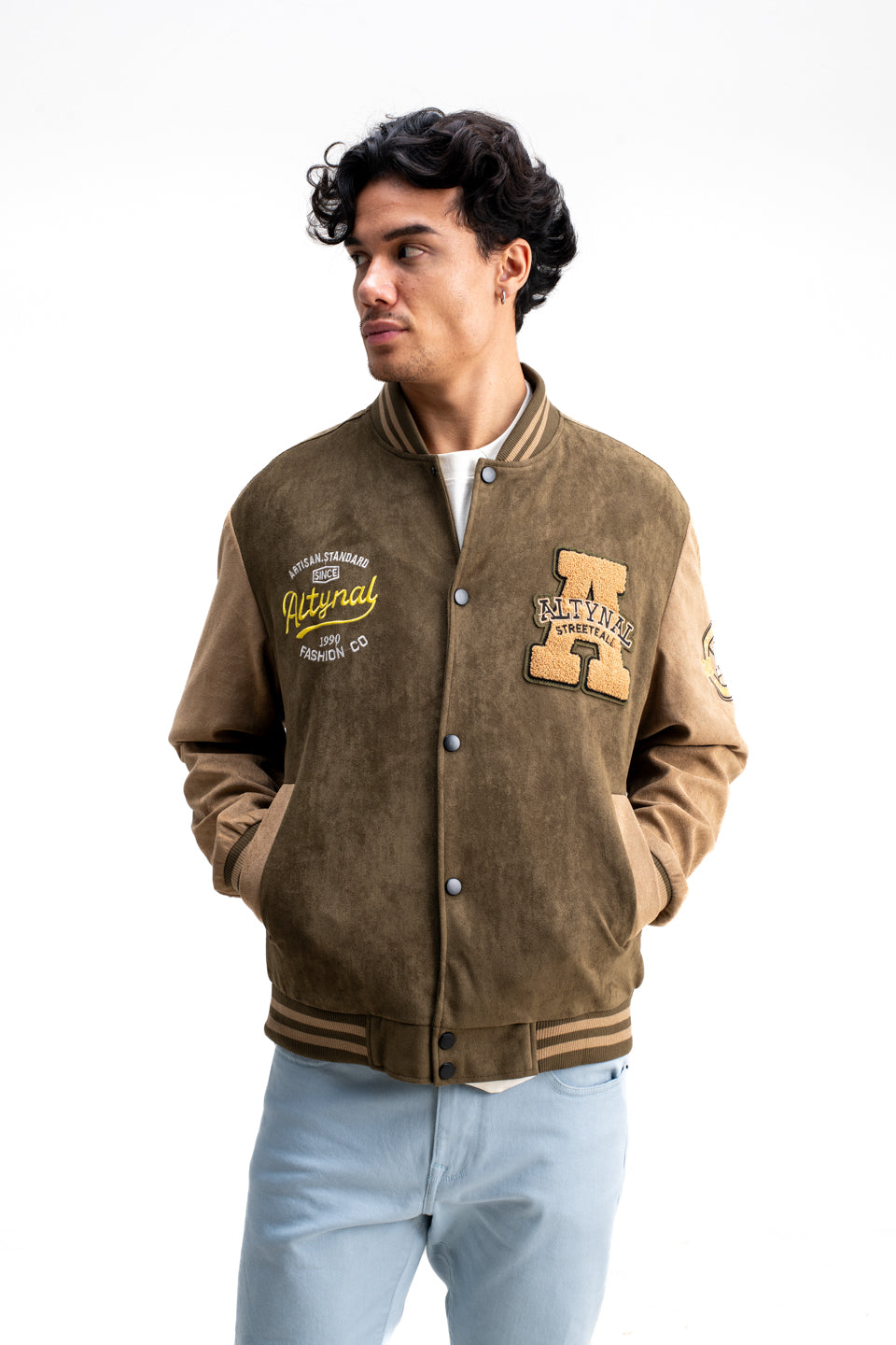 ICONIC PATCH VARSITY JACKET
