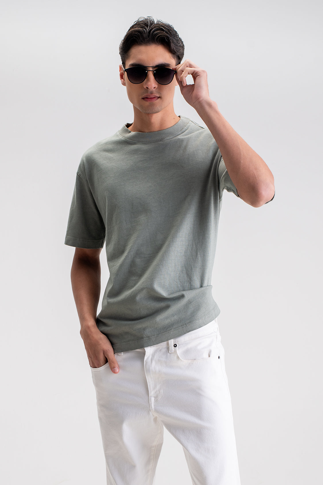 OVERSIZED PLAIN T-SHIRT