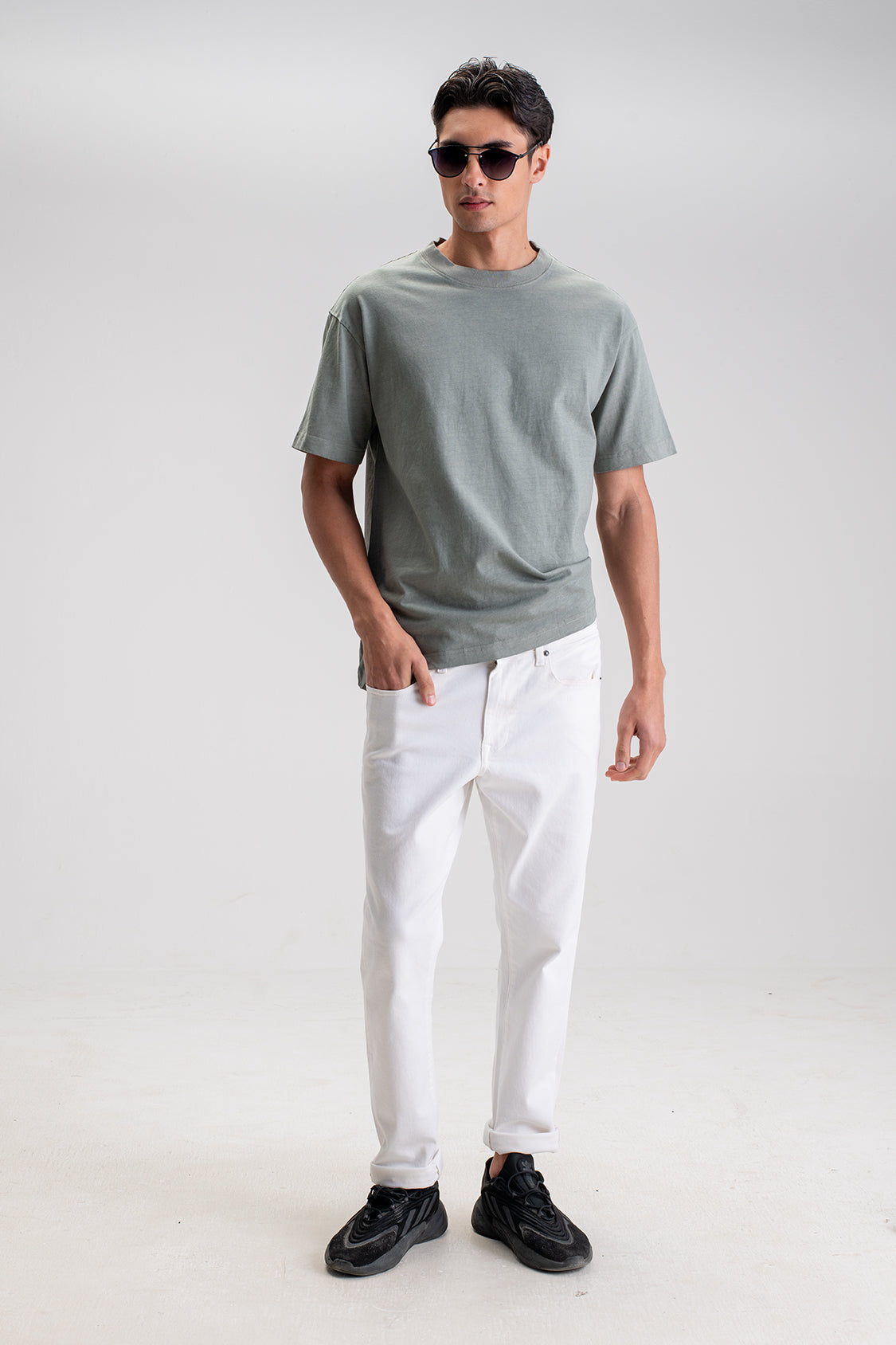 OVERSIZED PLAIN T-SHIRT