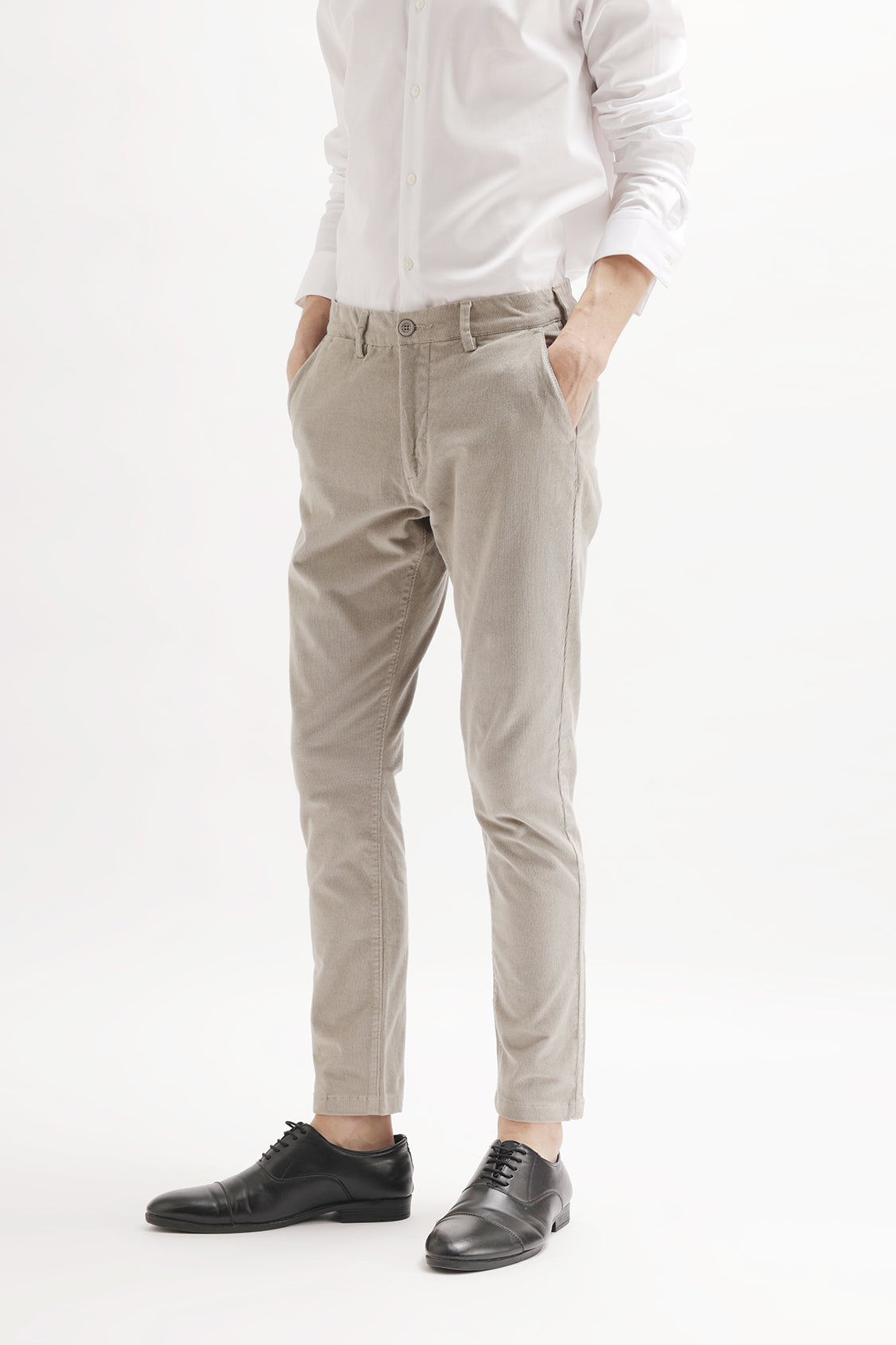 SLIM FIT CORDUROY TROUSER