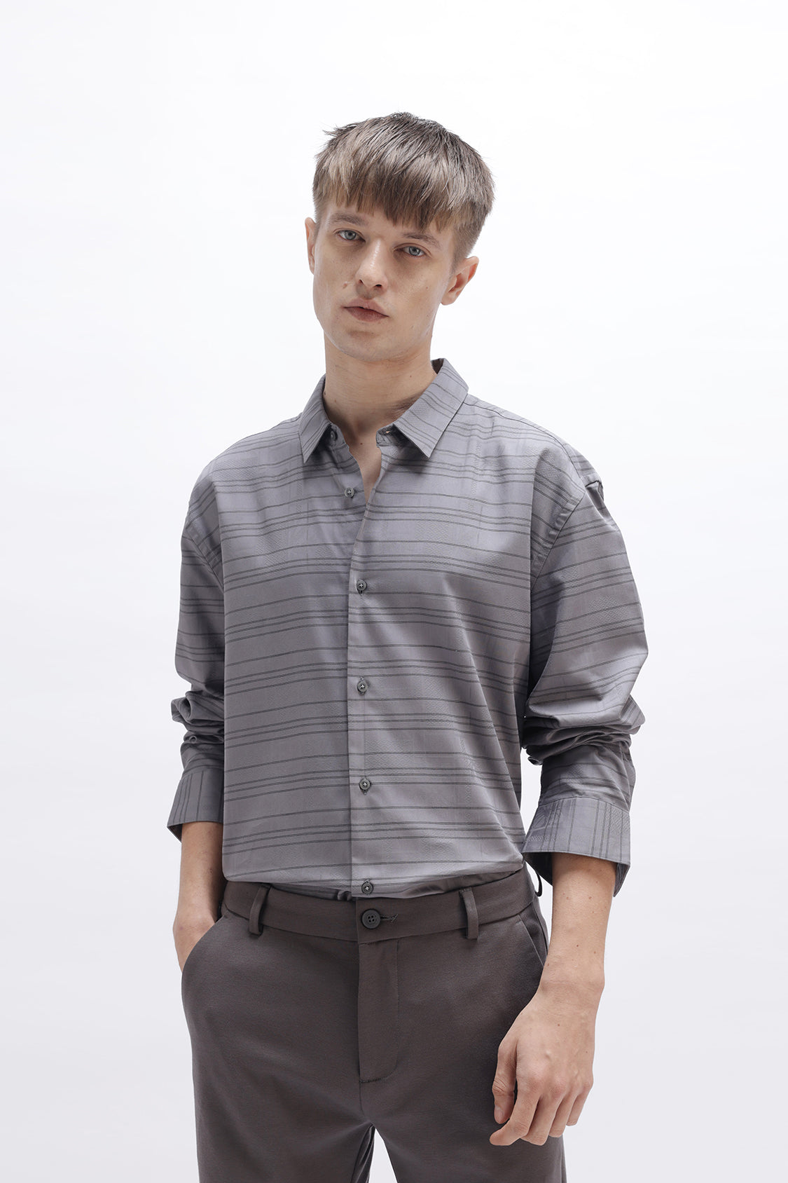 HORIZONTAL STRIPED SHIRT