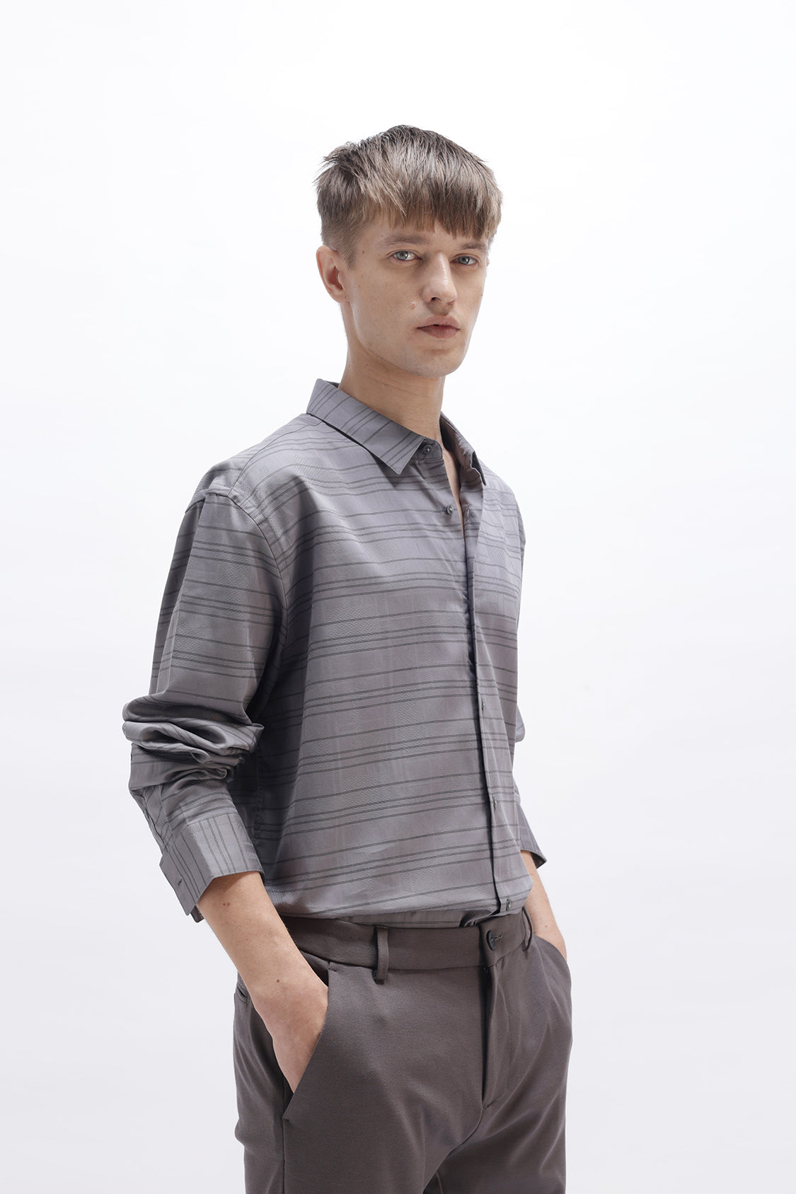HORIZONTAL STRIPED SHIRT