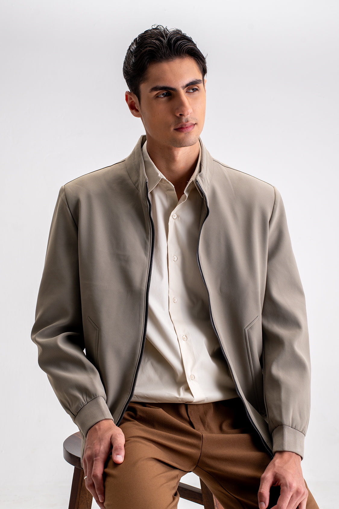 FULL SLEEVES PLAIN JACKET