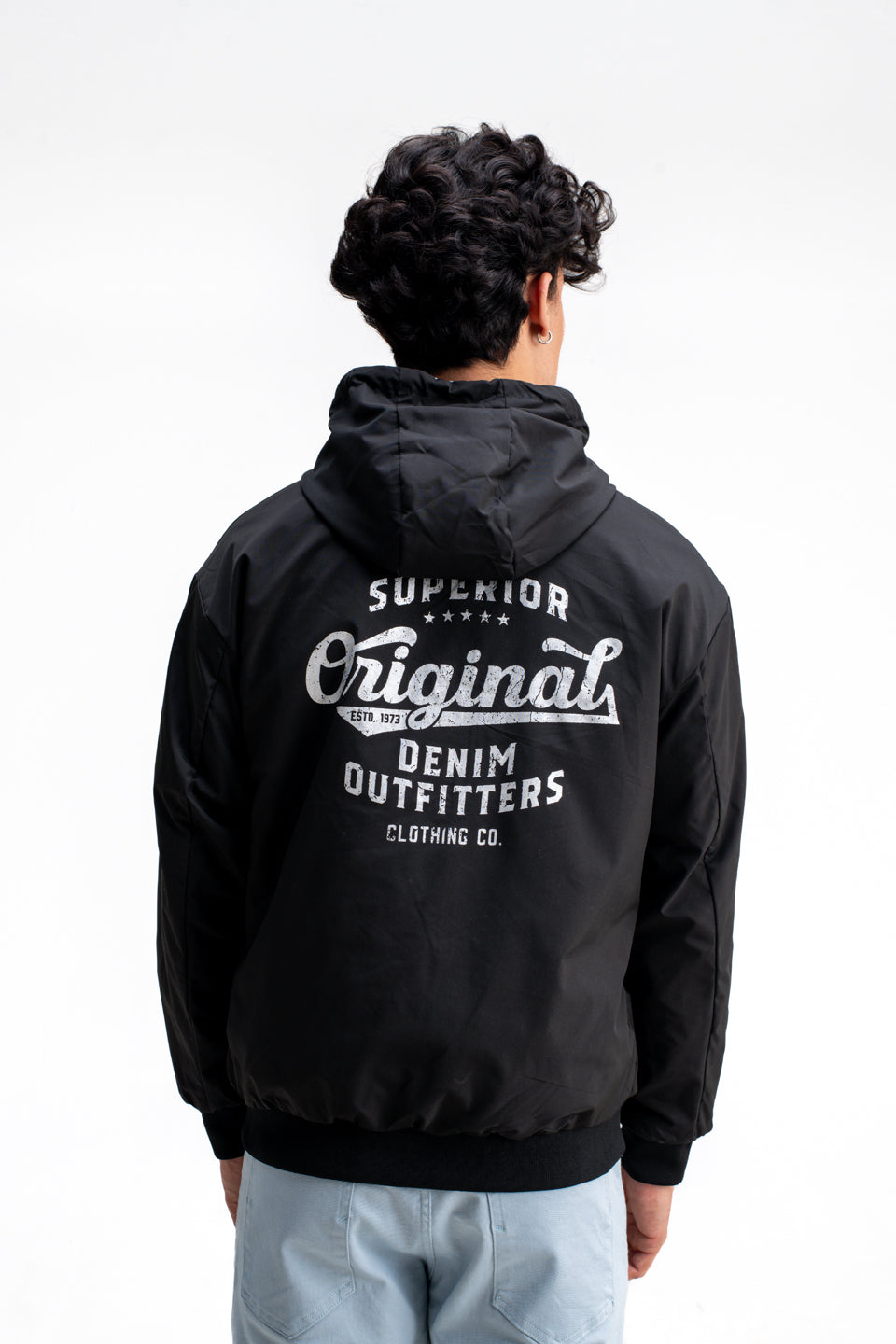 REVERSIBLE MONOGRAM PRINTED JACKET