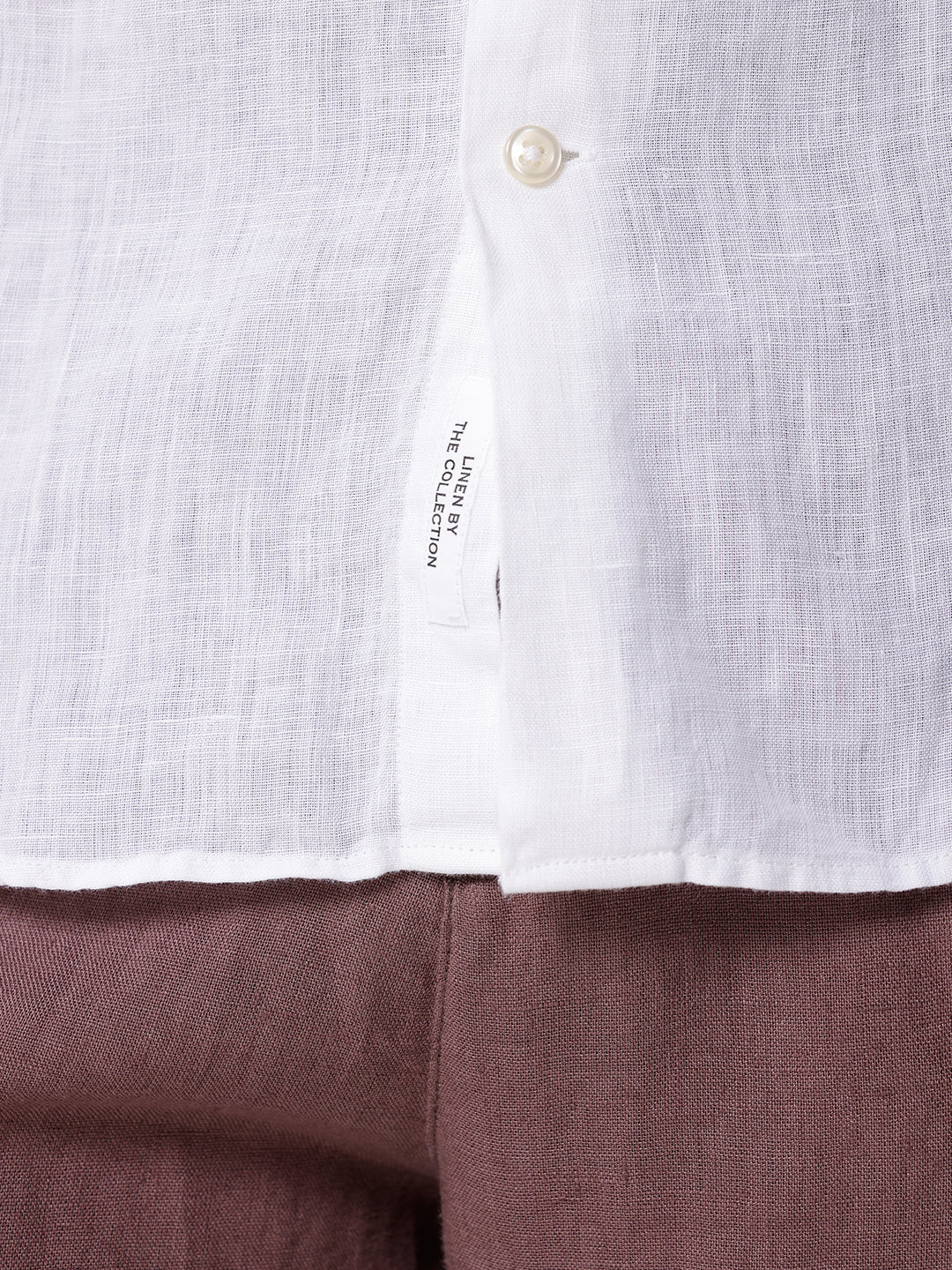 100% PURE LINEN FULL SLEEVE SHIRT