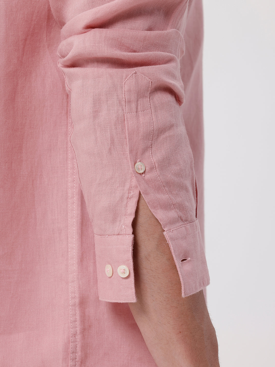 100% PURE LINEN FULL SLEEVE SHIRT