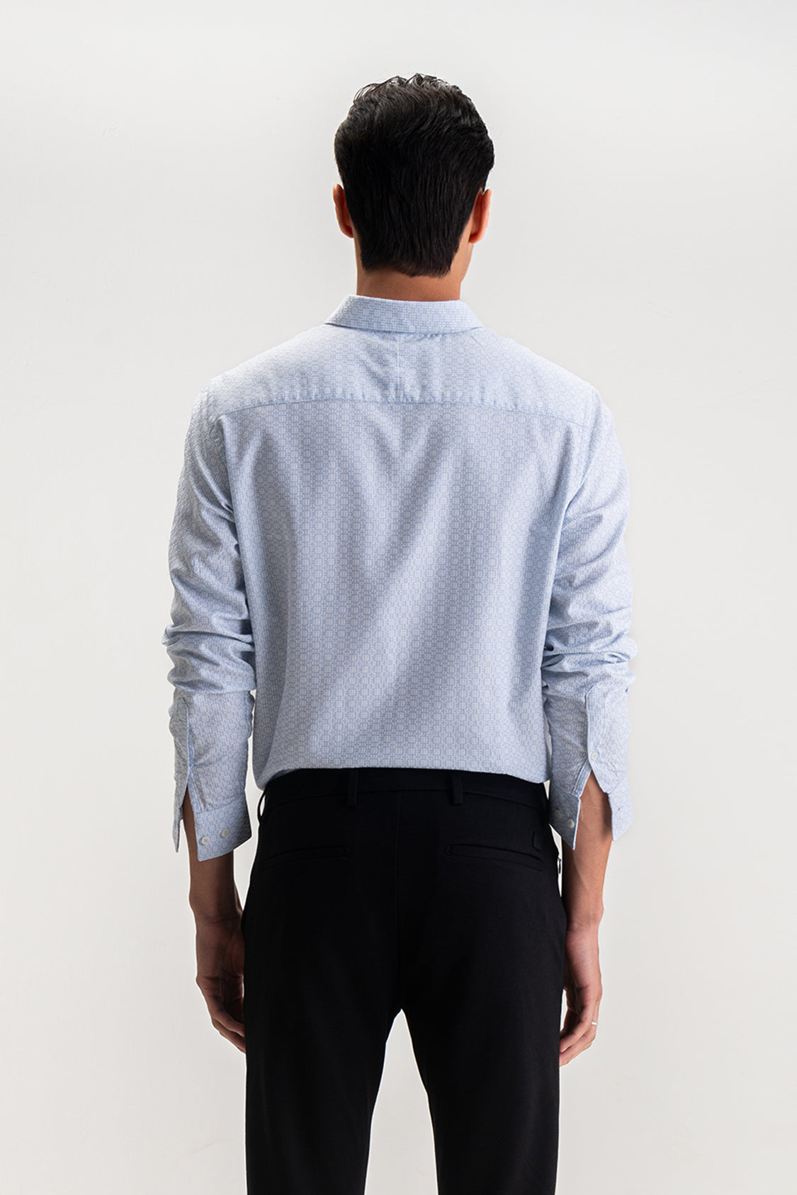 FULL SLEEVES JACQUARD SHIRT