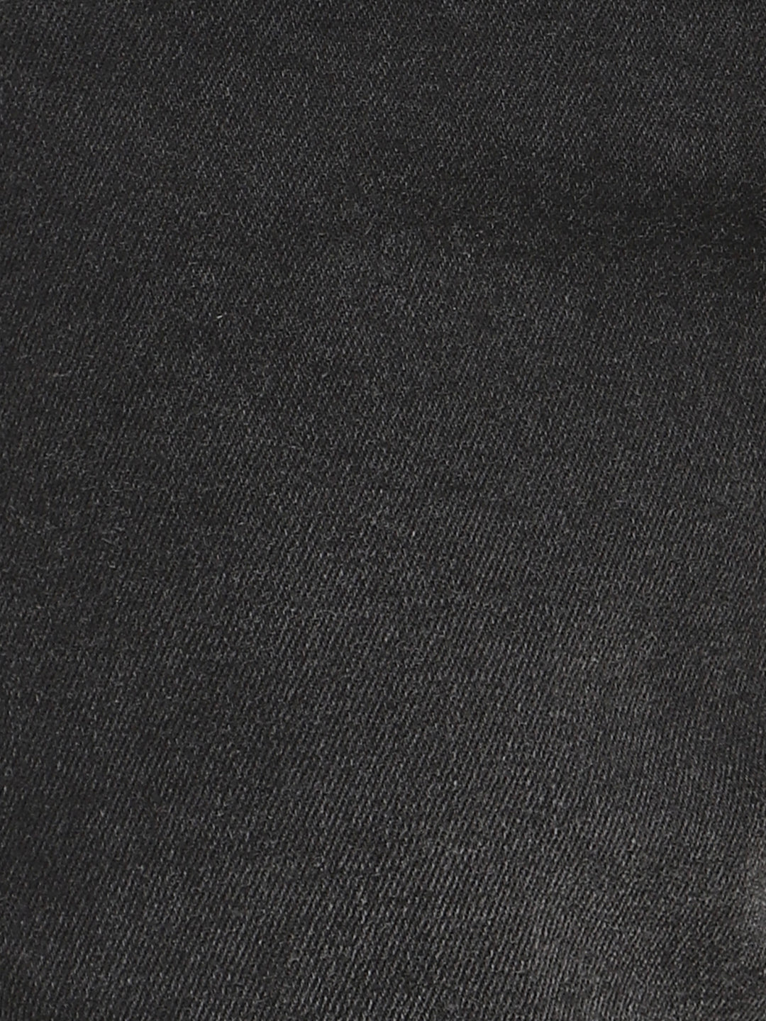 Men Slim Mid Rise Black Jeans