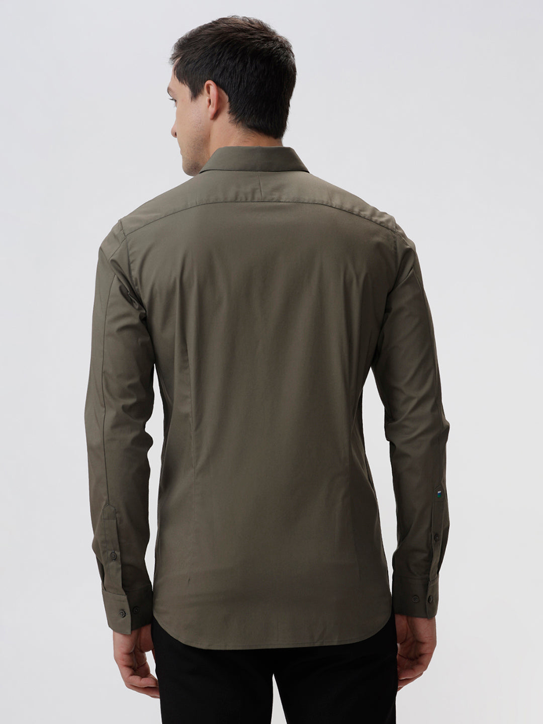 Olive Bungee Cord Shirt