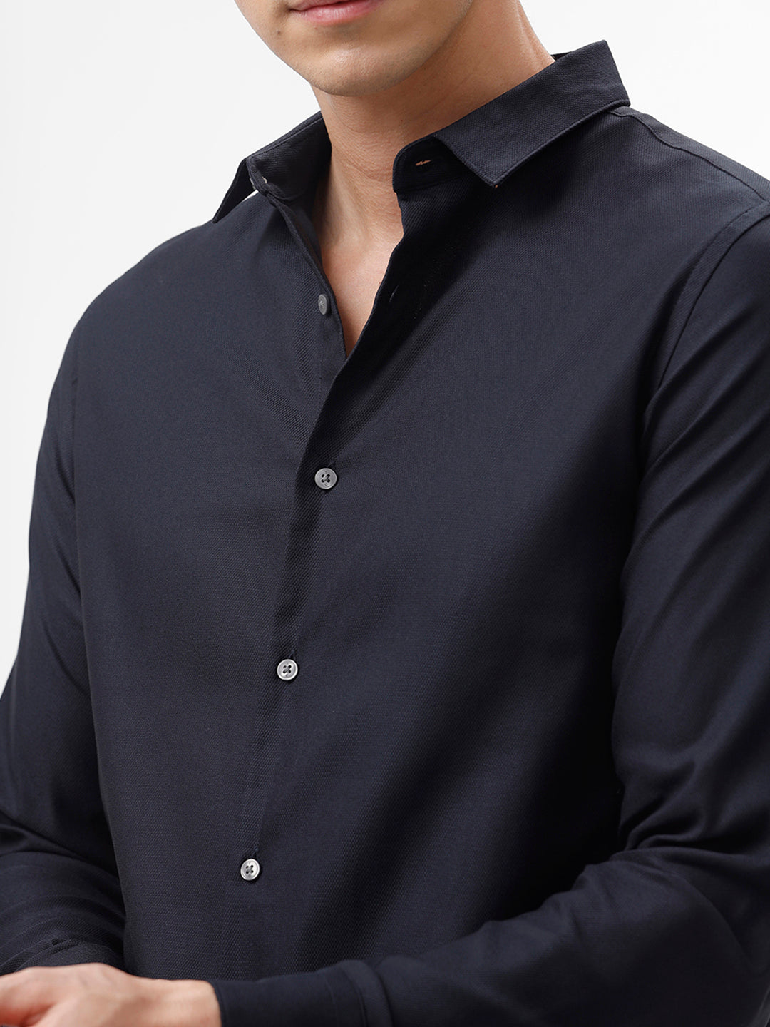 Navy Solid Shirt