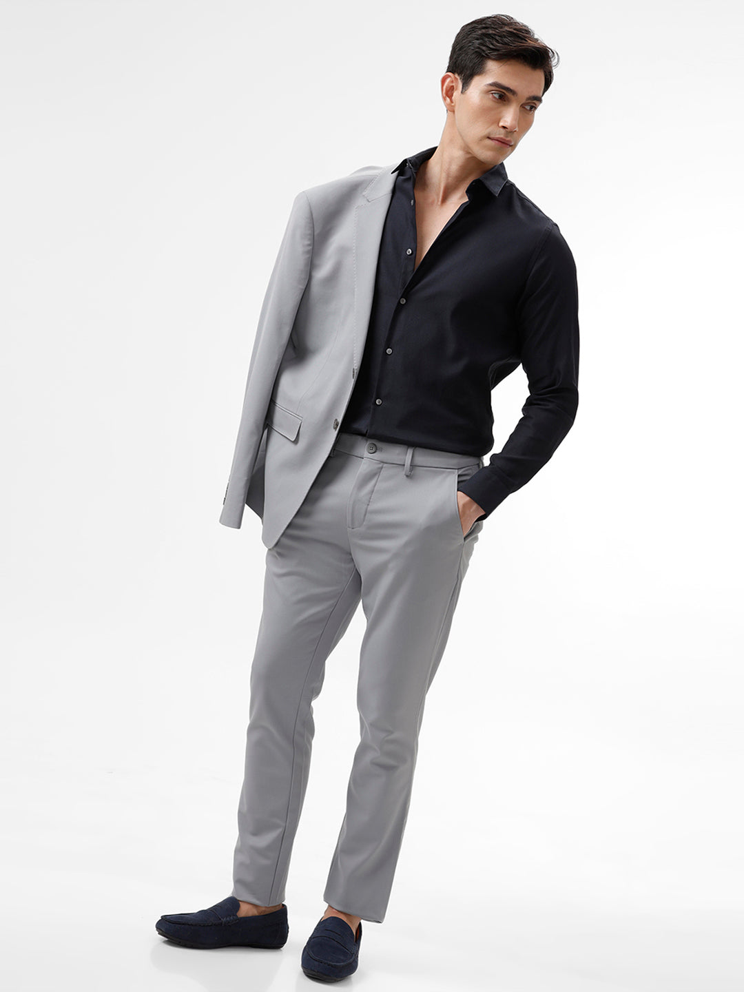 Navy Solid Shirt