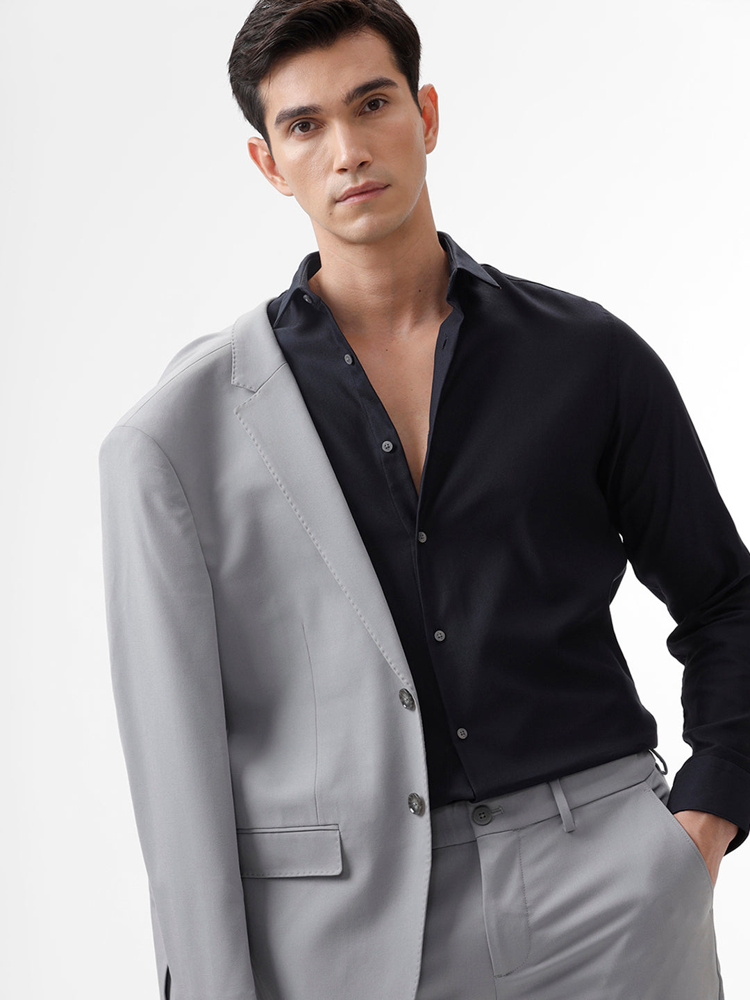 Navy Solid Shirt