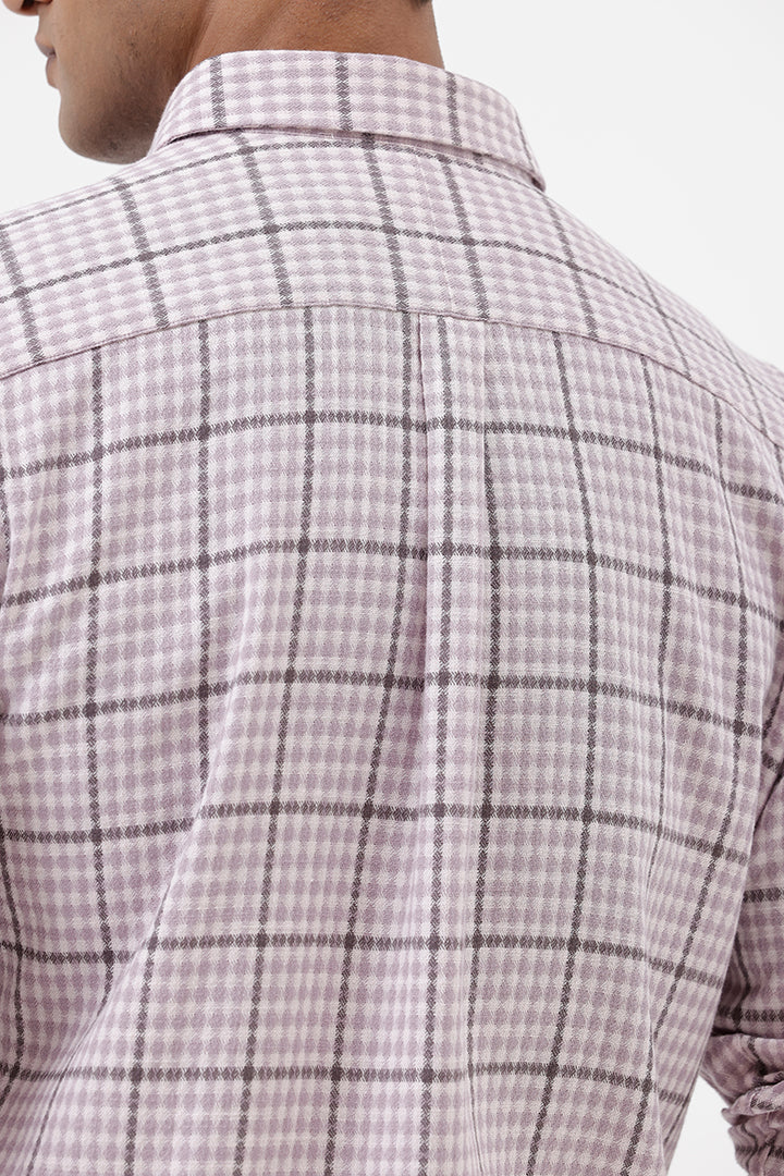 PINK COTTON CHECKS SHIRT