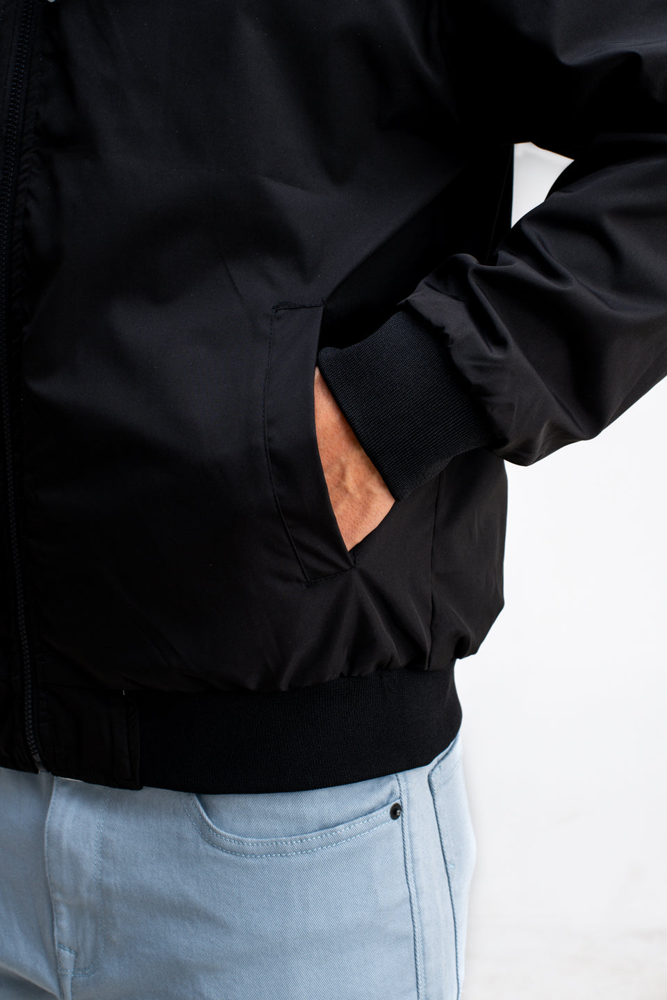 REVERSIBLE ABSTRACT PRINTED JACKET