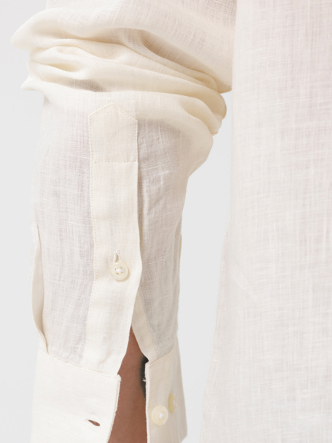 100% PURE LINEN FULL SLEEVE SHIRT