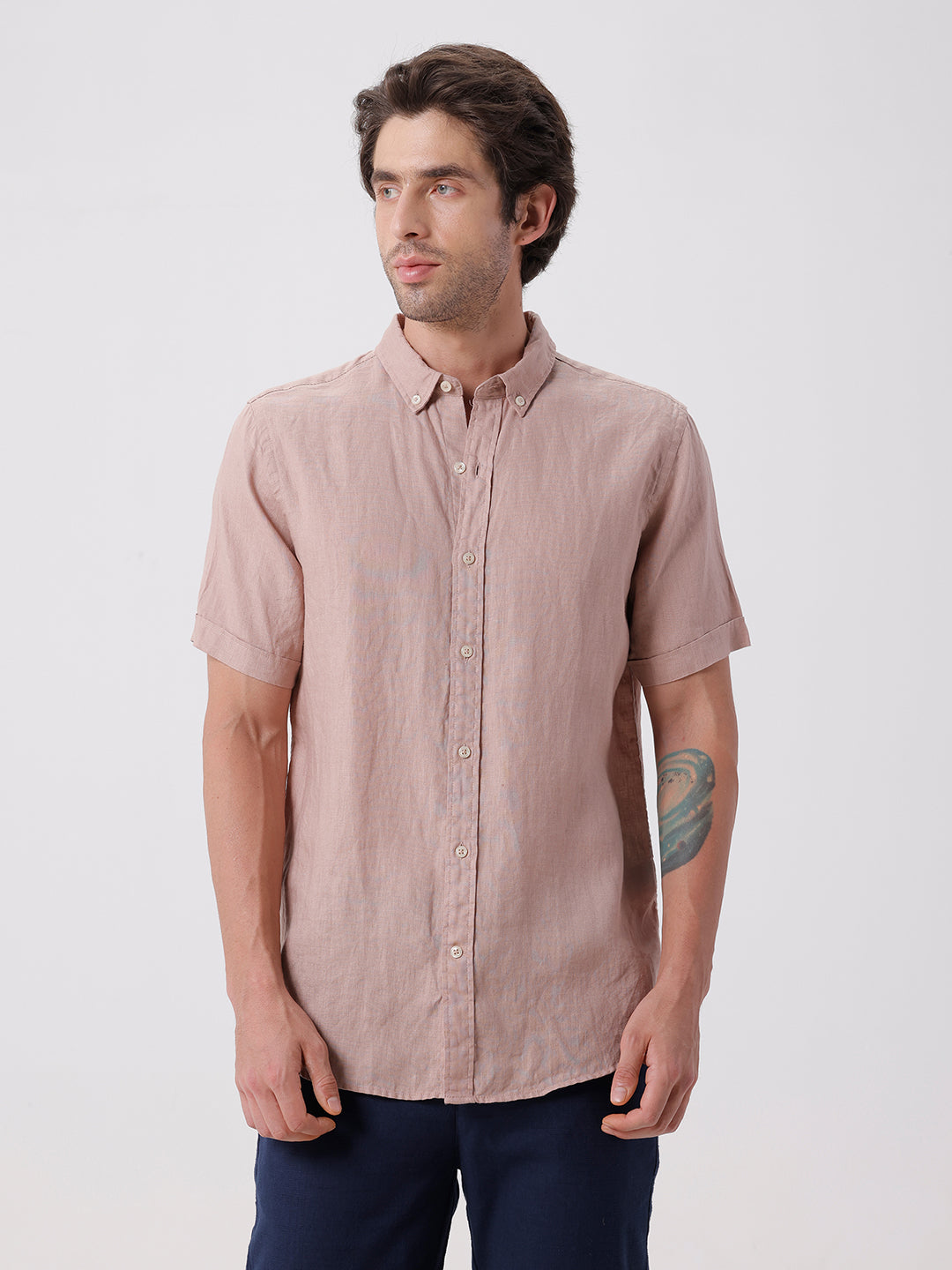 EUROPEAN FLAX 100% PURE LINEN SHIRT