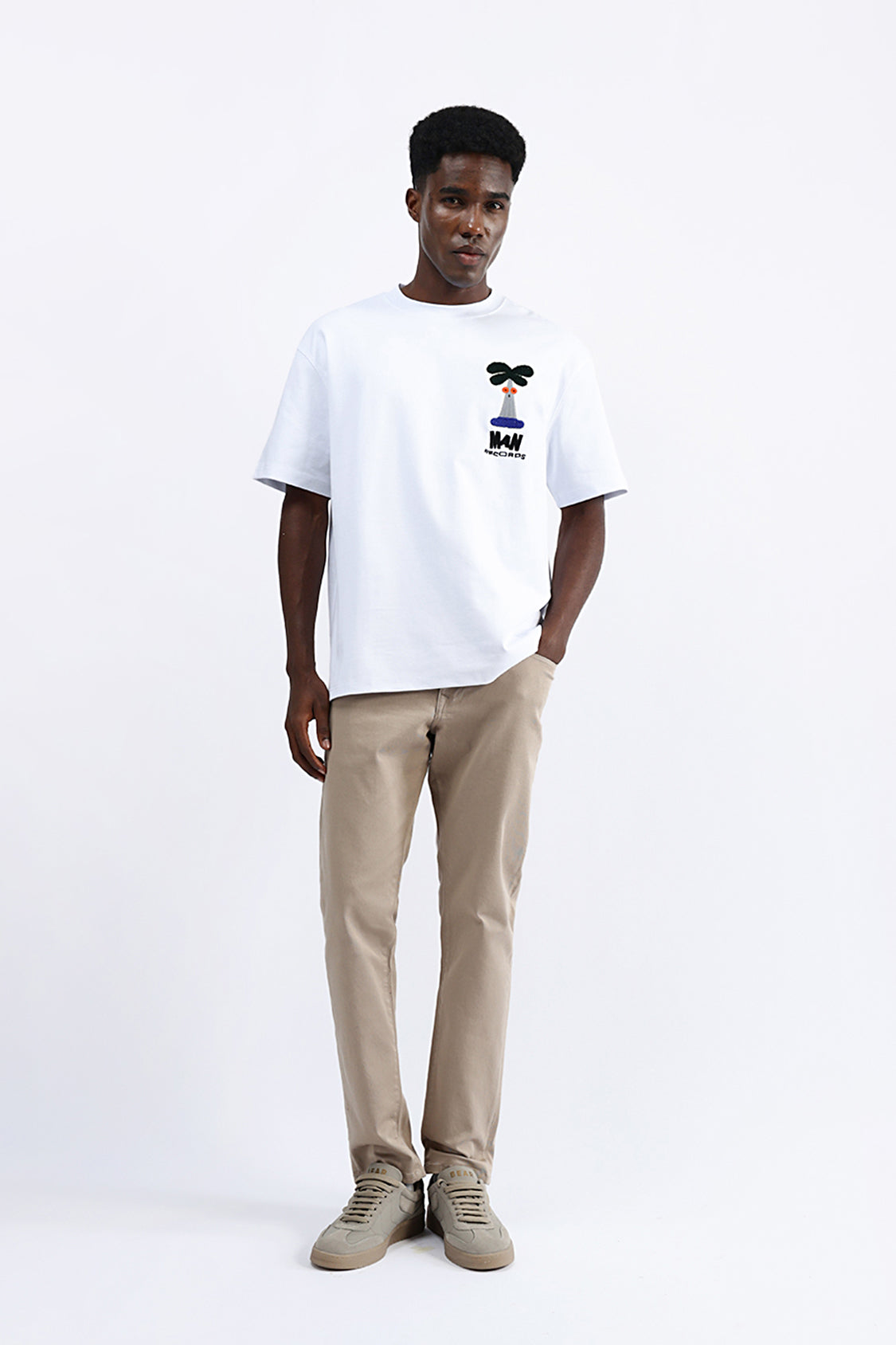 PATCH EMBROIDERED OVERSIZE TEES