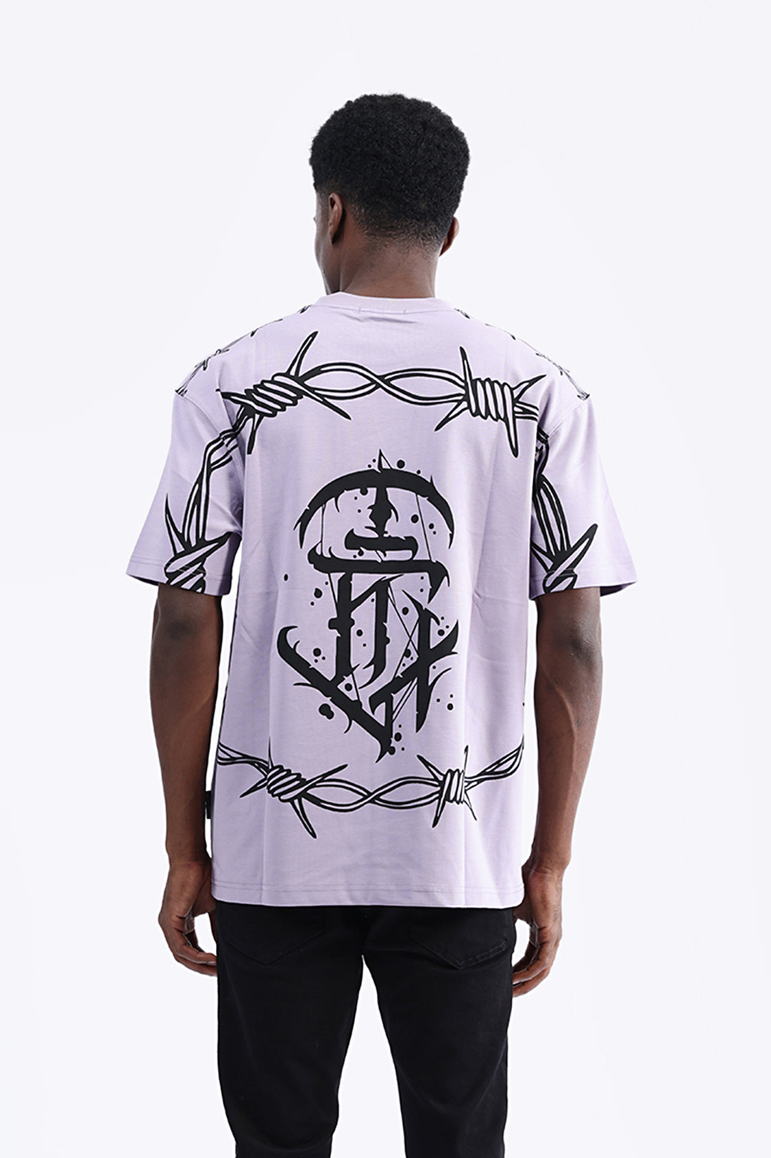 OVERSIZED BACK PRINT TEE