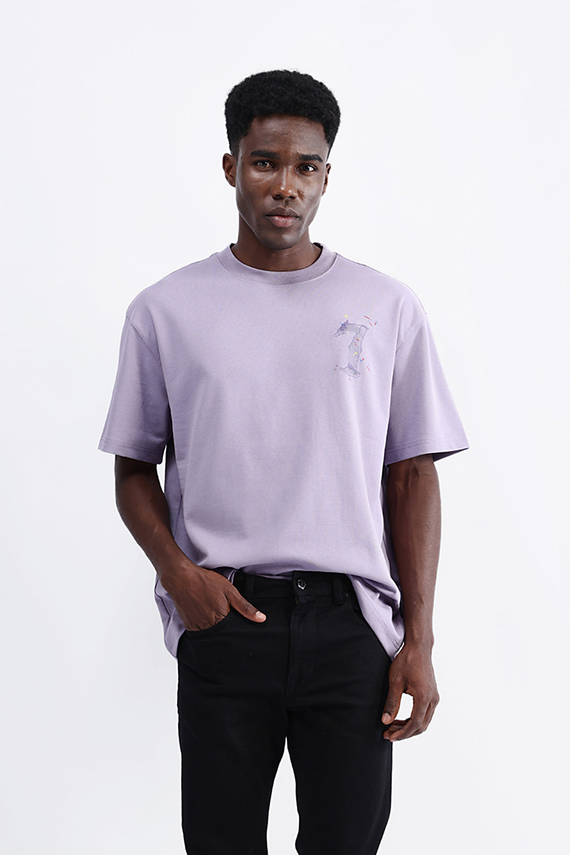 OVERSIZED BACK PRINT TEE