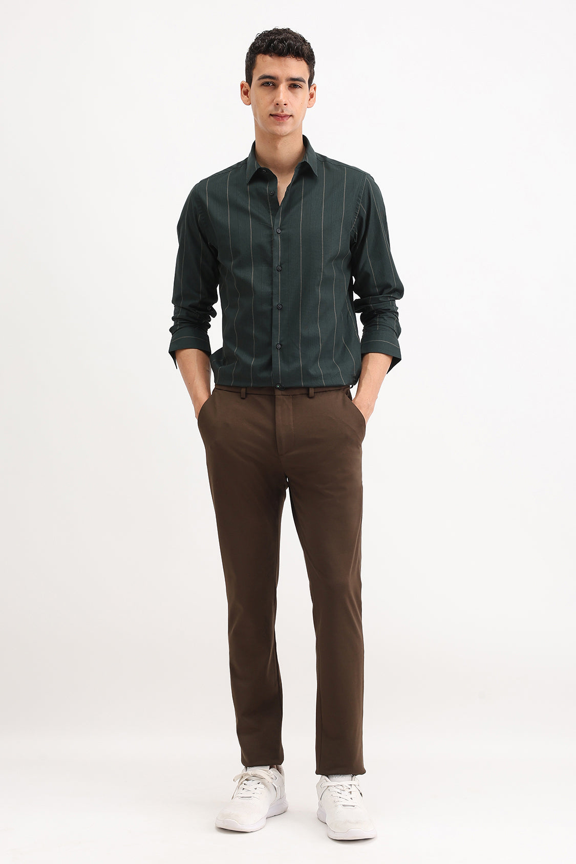 STRIPED SLIM FIT SHIRT