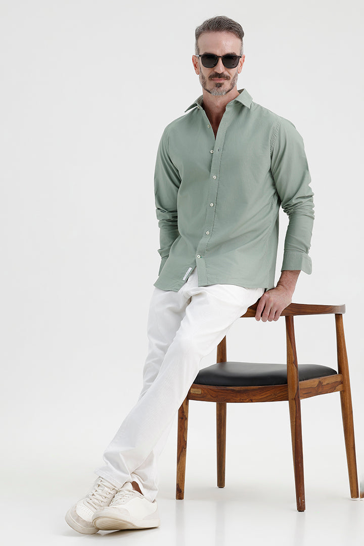 LILY PAD OXFORD SHIRT