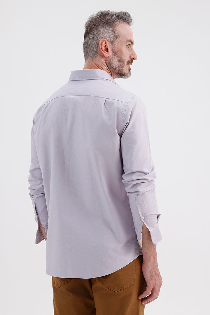 MISTY LILAC OXFORD SHIRT