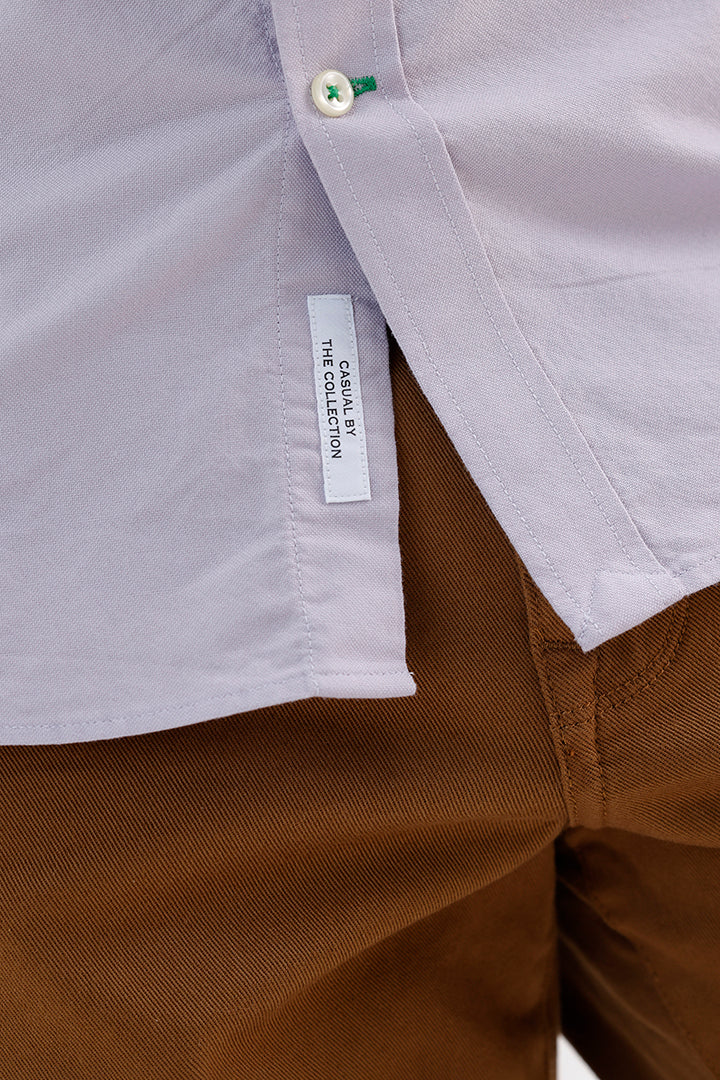 MISTY LILAC OXFORD SHIRT