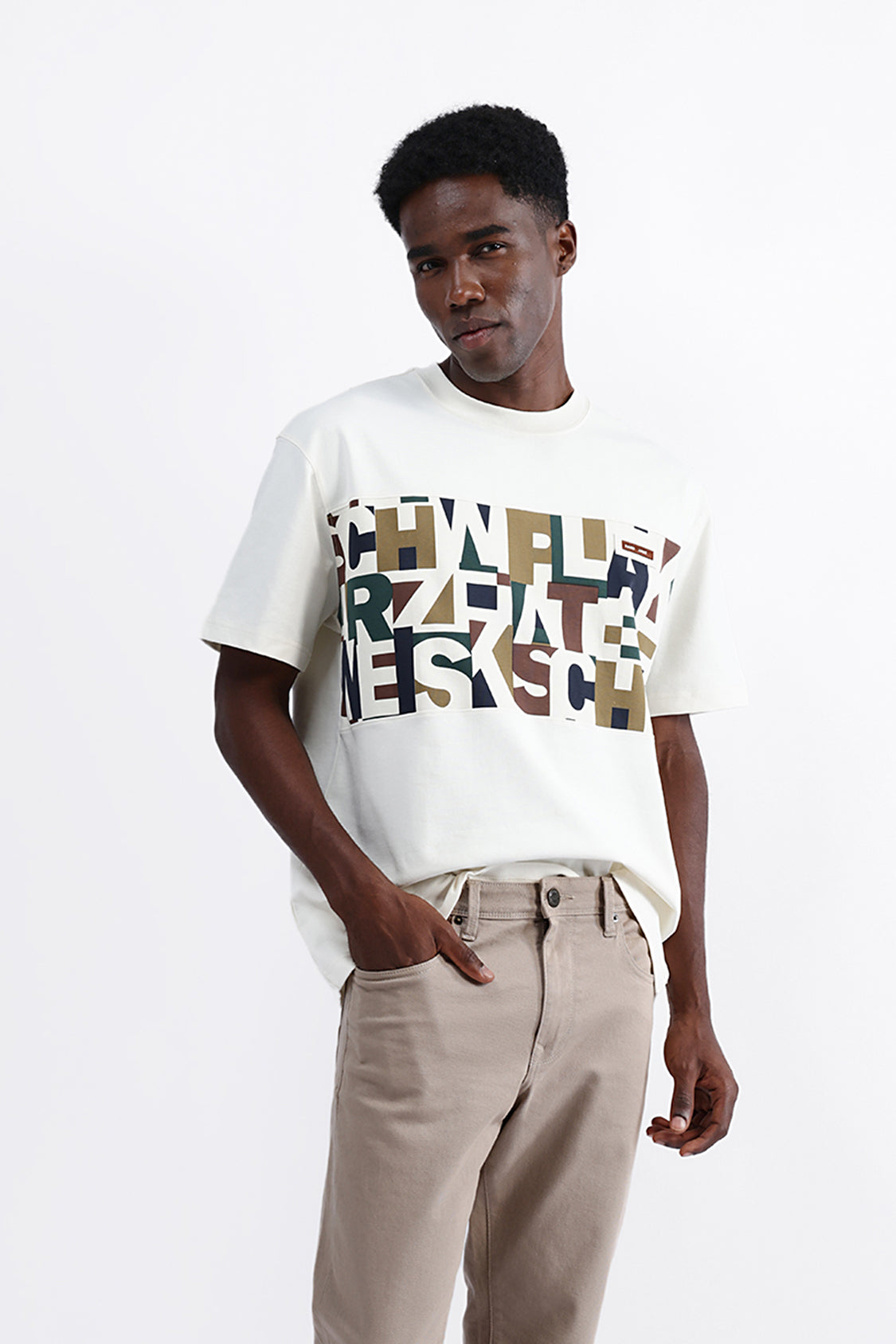 GRAPHIC PRINT OVERSIZE TEE