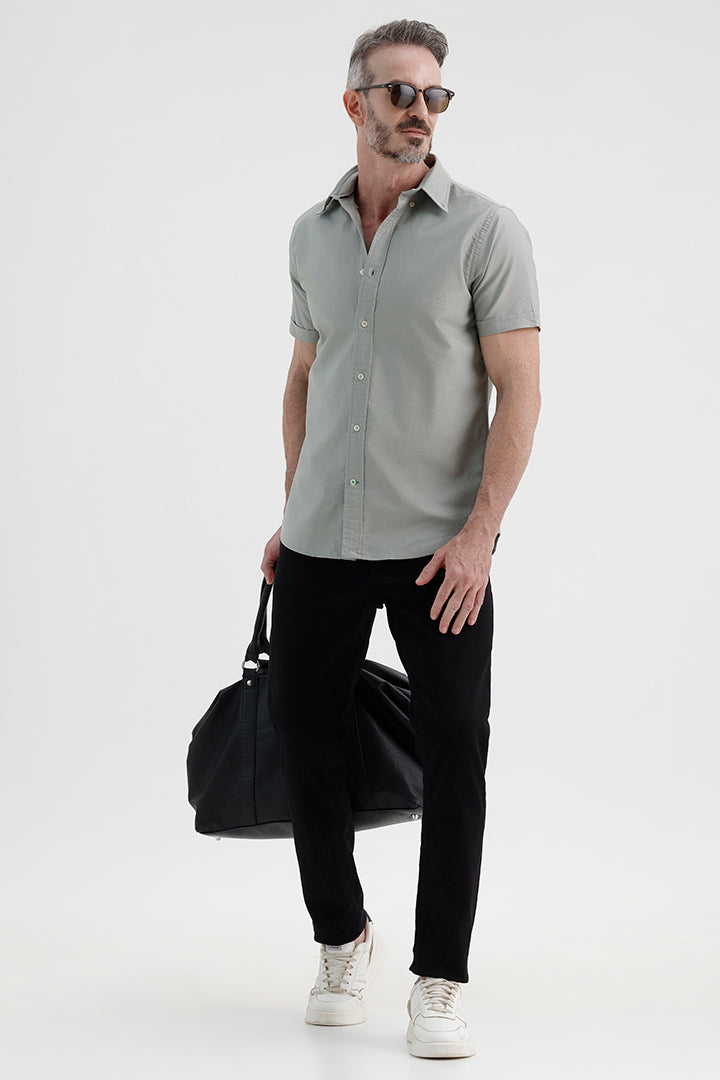 NATURE GREY OXFORD SHIRT