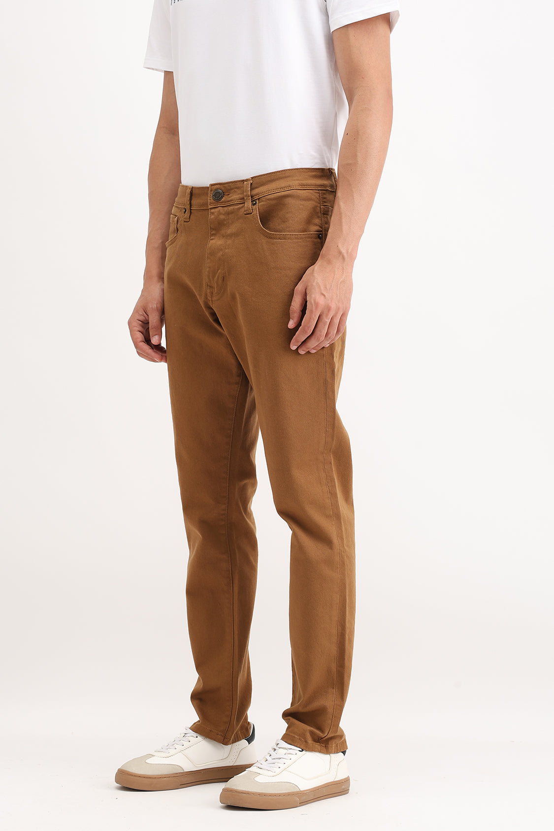 REGULAR FIT COLORED JEANS