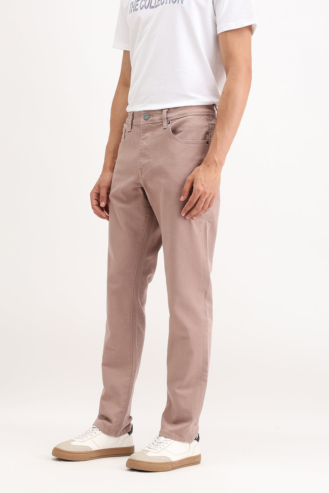 REGULAR FIT COLORED JEANS