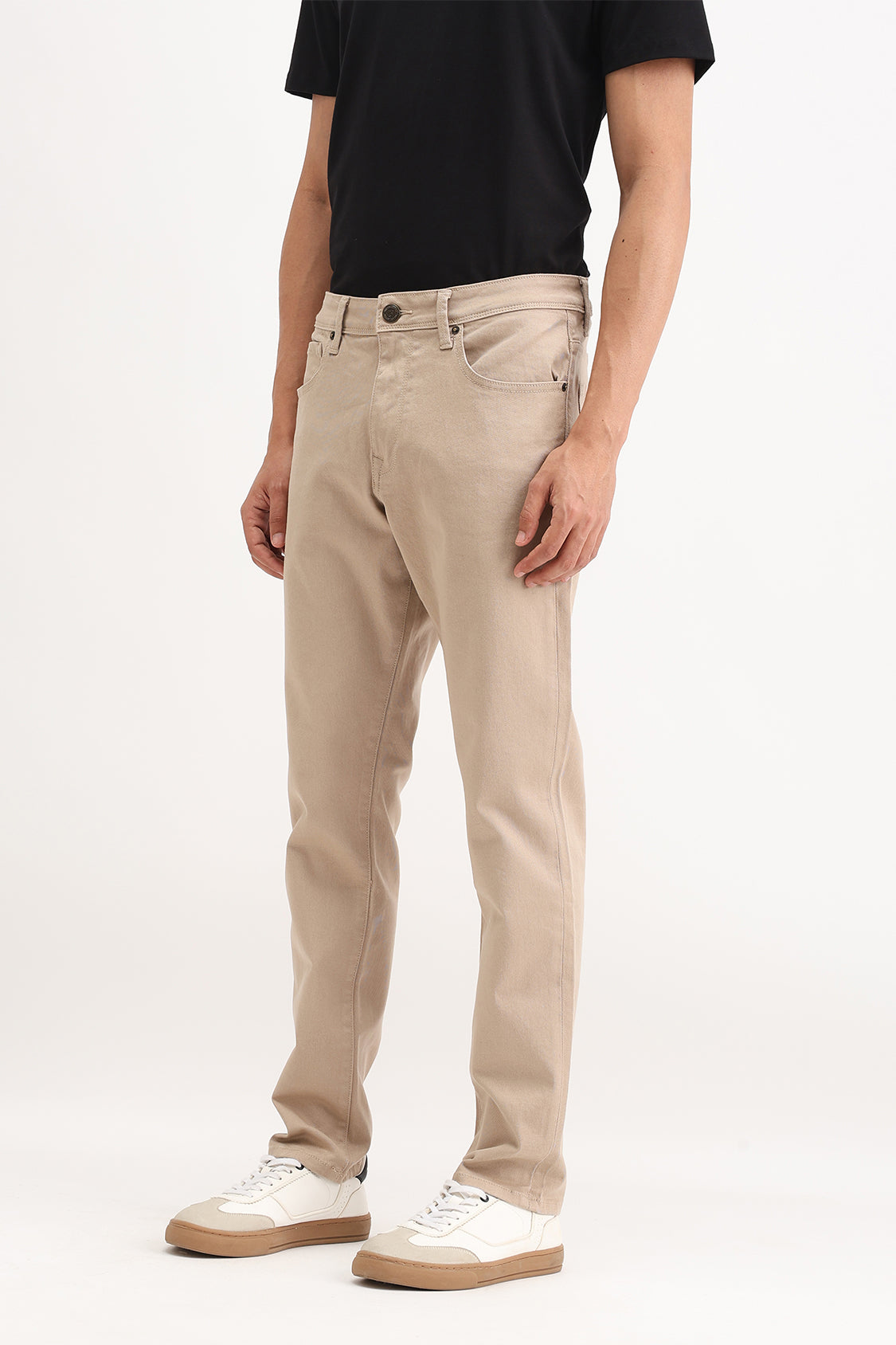 REGULAR FIT COLORED JEANS