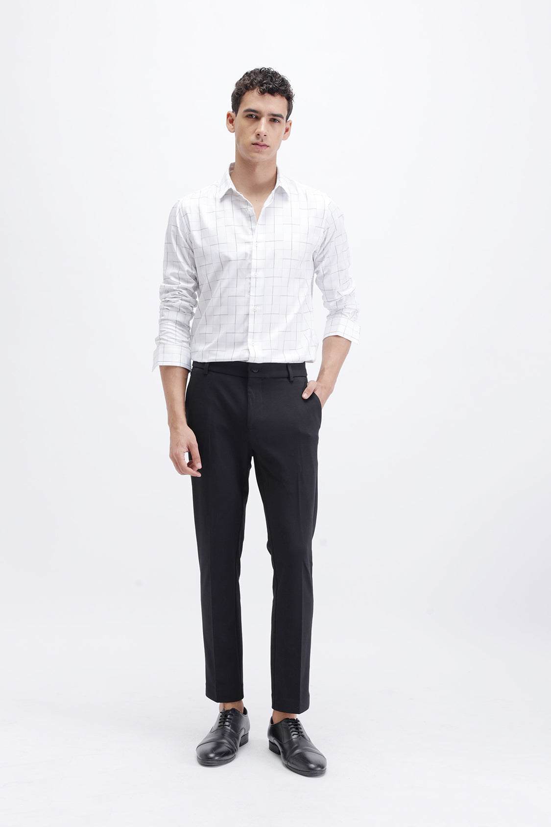 SLIM FIT CHECKED SHIRT
