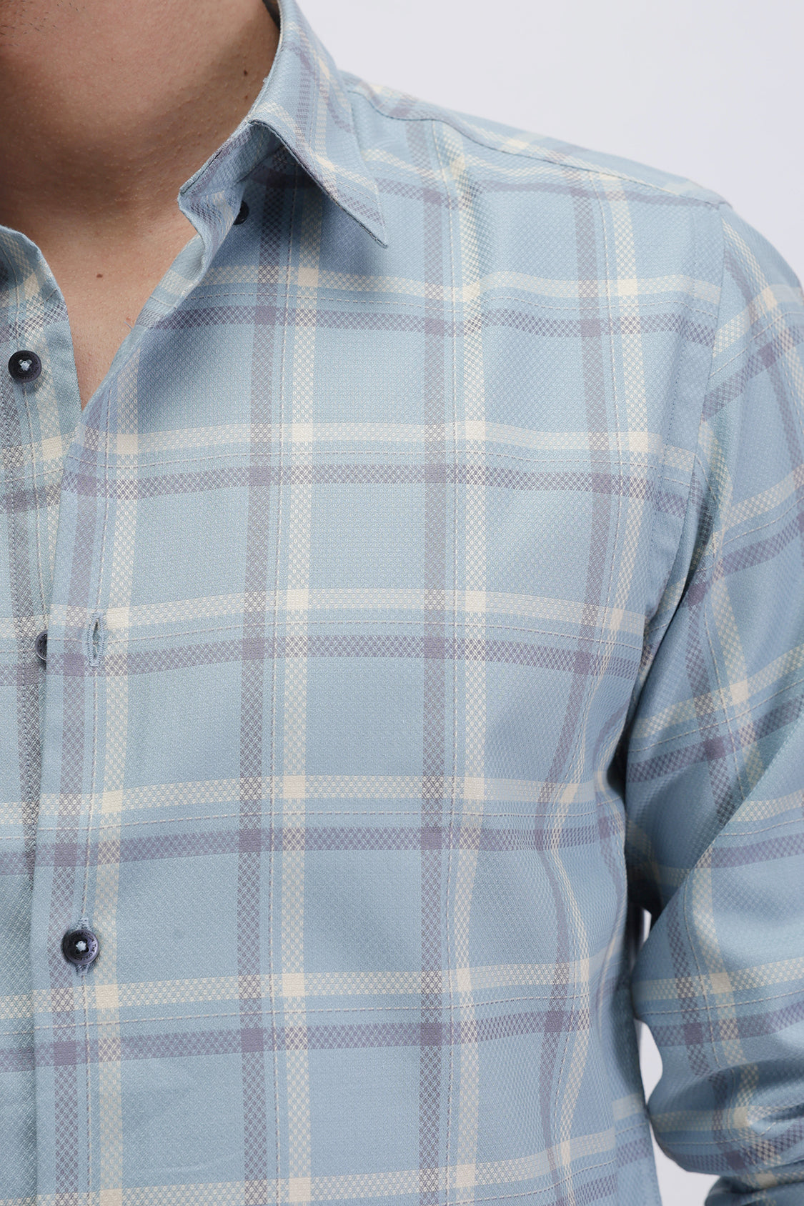 SLIM FIT CHECKED SHIRT