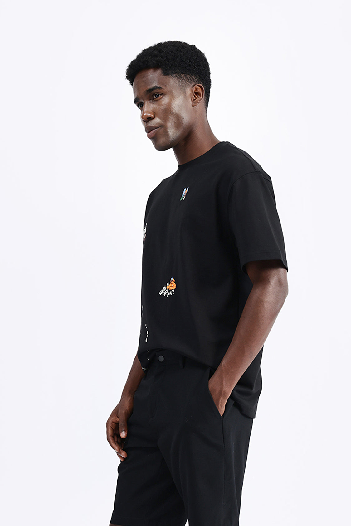 GRAPHIC PRINT OVERSIZED TEE