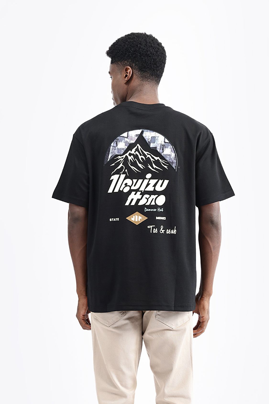 GRAPHIC PRINT OVERSIZED TEE