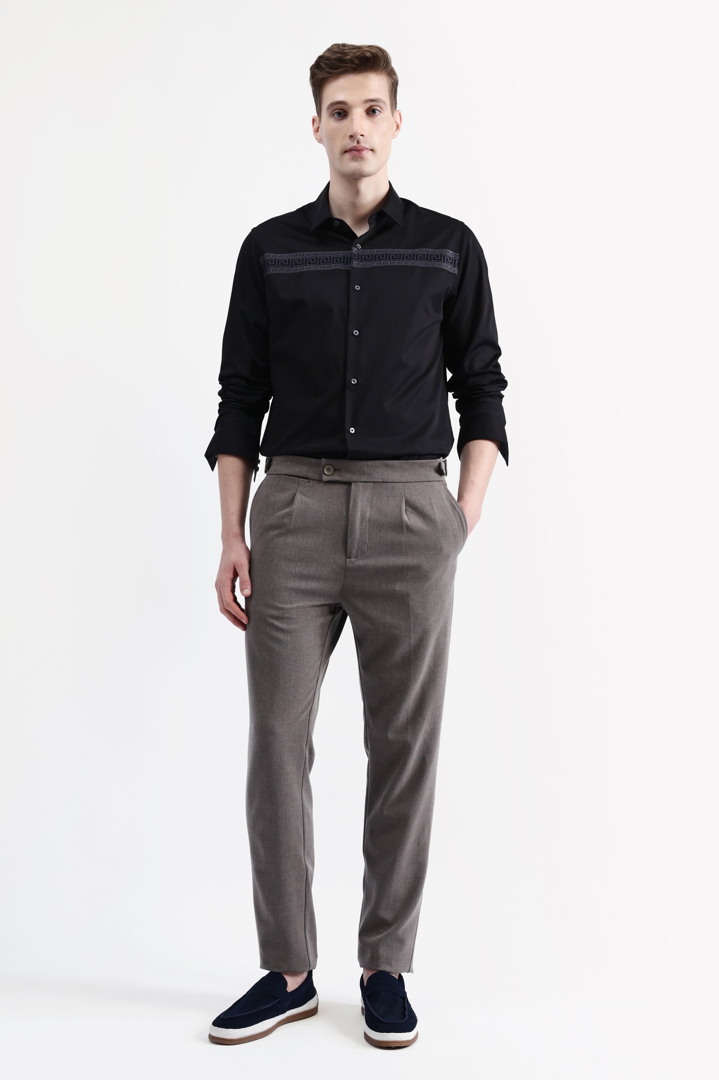 FULL SLEEVES STRIPED SHIRT