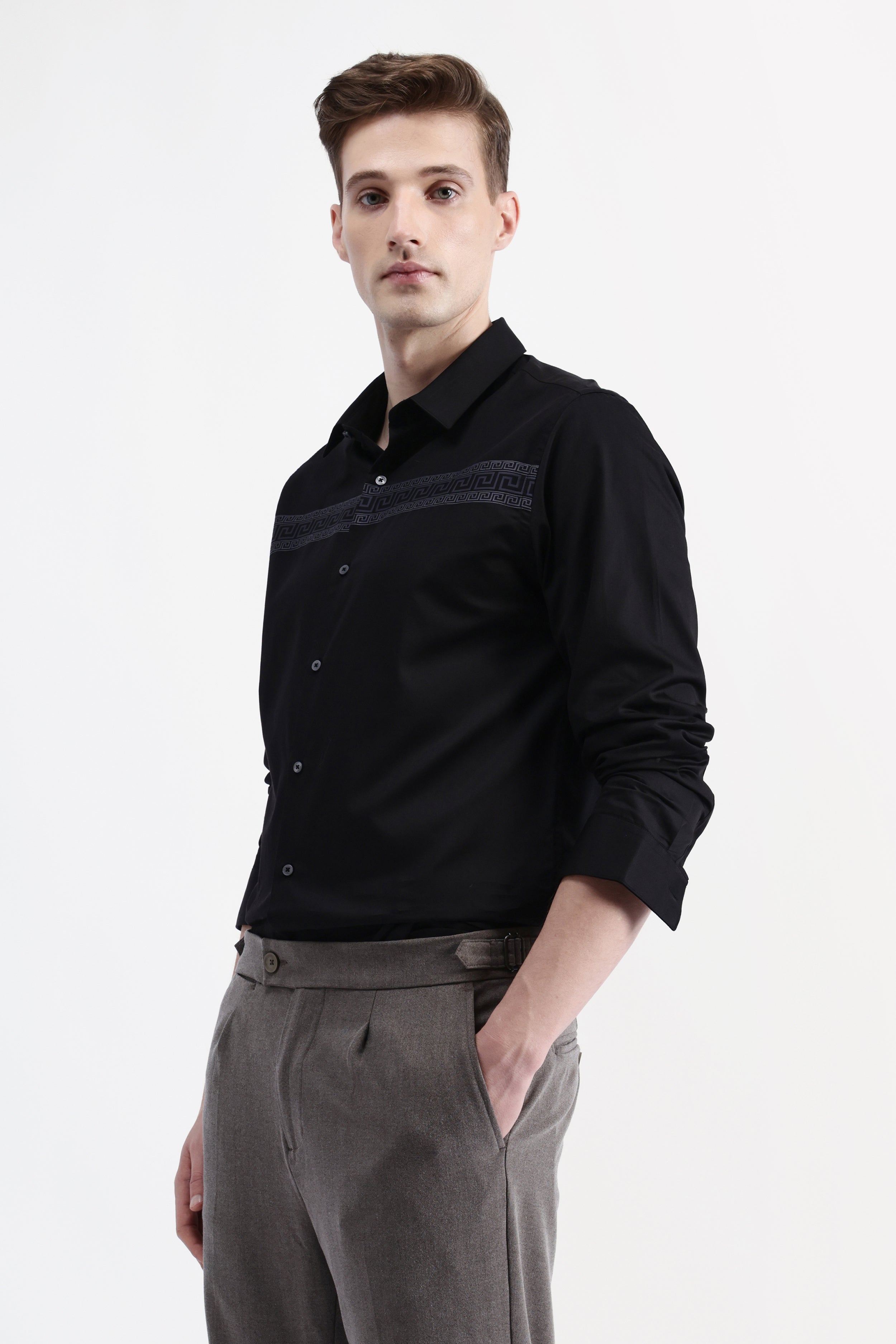 FULL SLEEVES STRIPED SHIRT