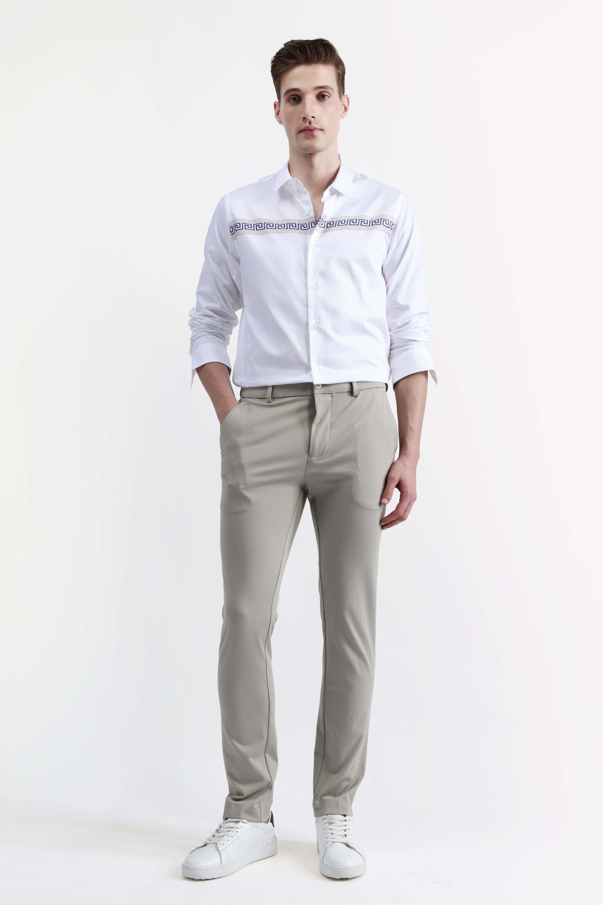 FULL SLEEVES STRIPED SHIRT