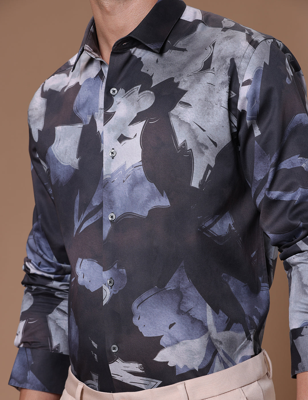 Slim fit Multi Smart casual wear 100% cotton Full sleeve Shirt (FURY)