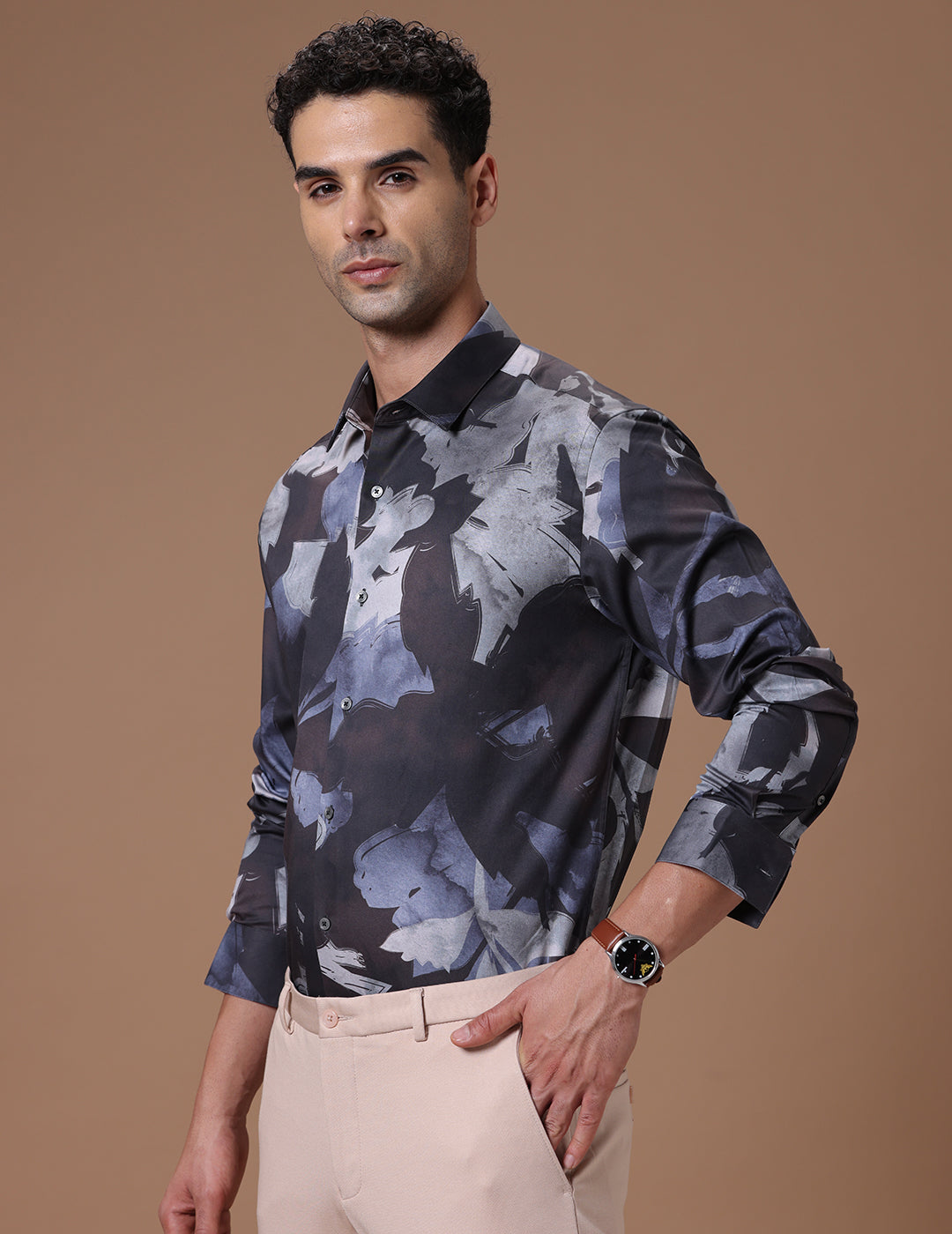 Slim fit Multi Smart casual wear 100% cotton Full sleeve Shirt (FURY)
