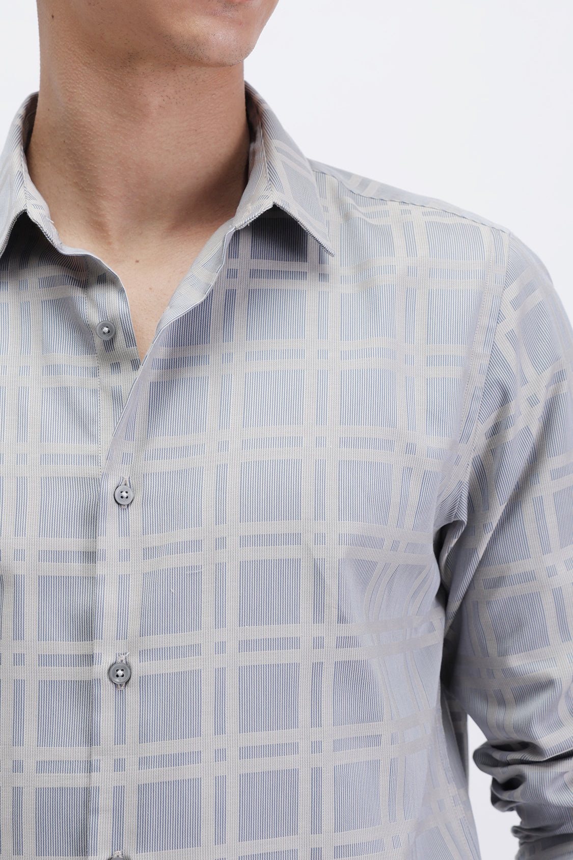 SLIM FIT CHECKED SHIRT