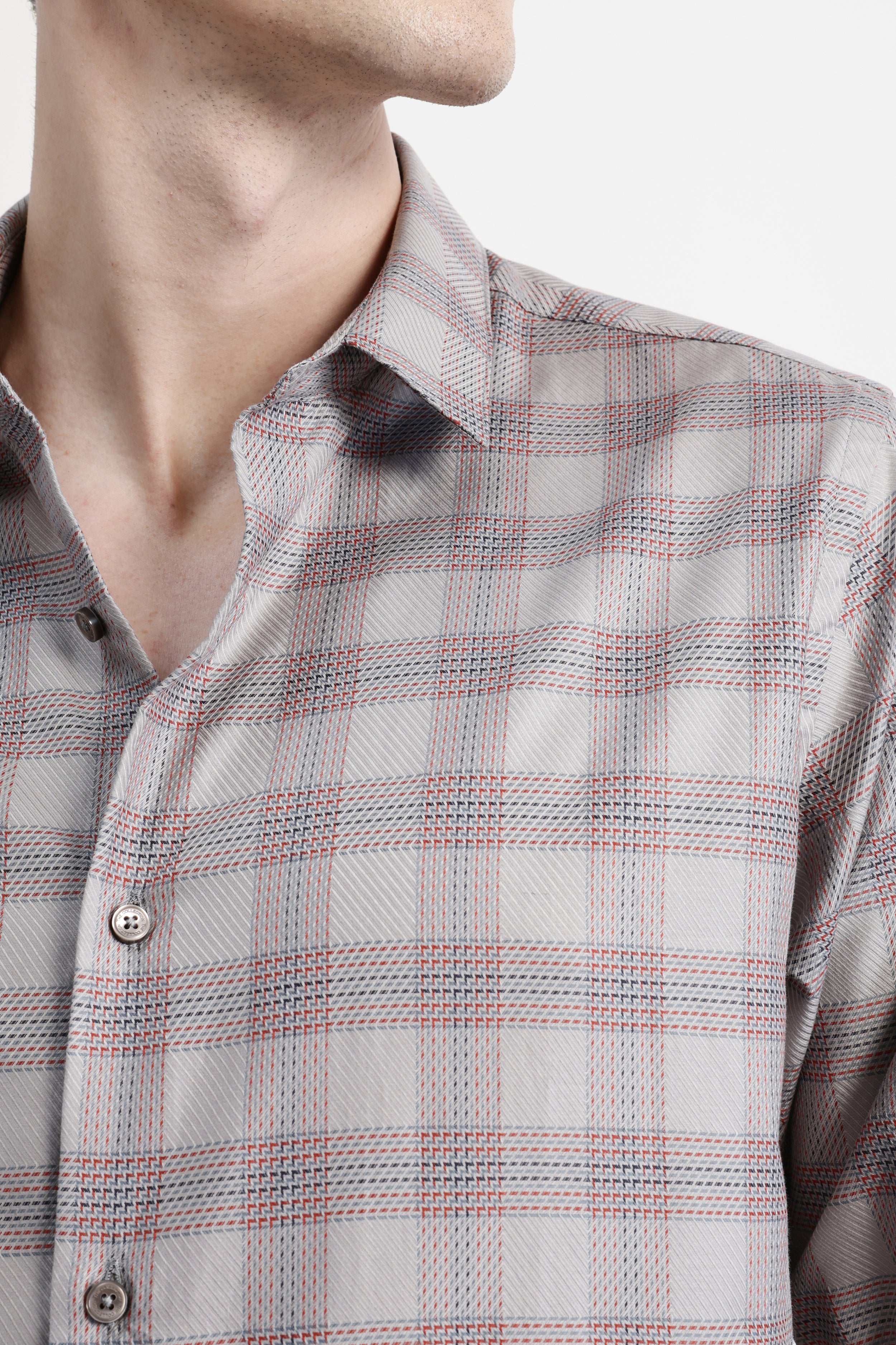 FULL SLEEVES CHECKED SHIRT