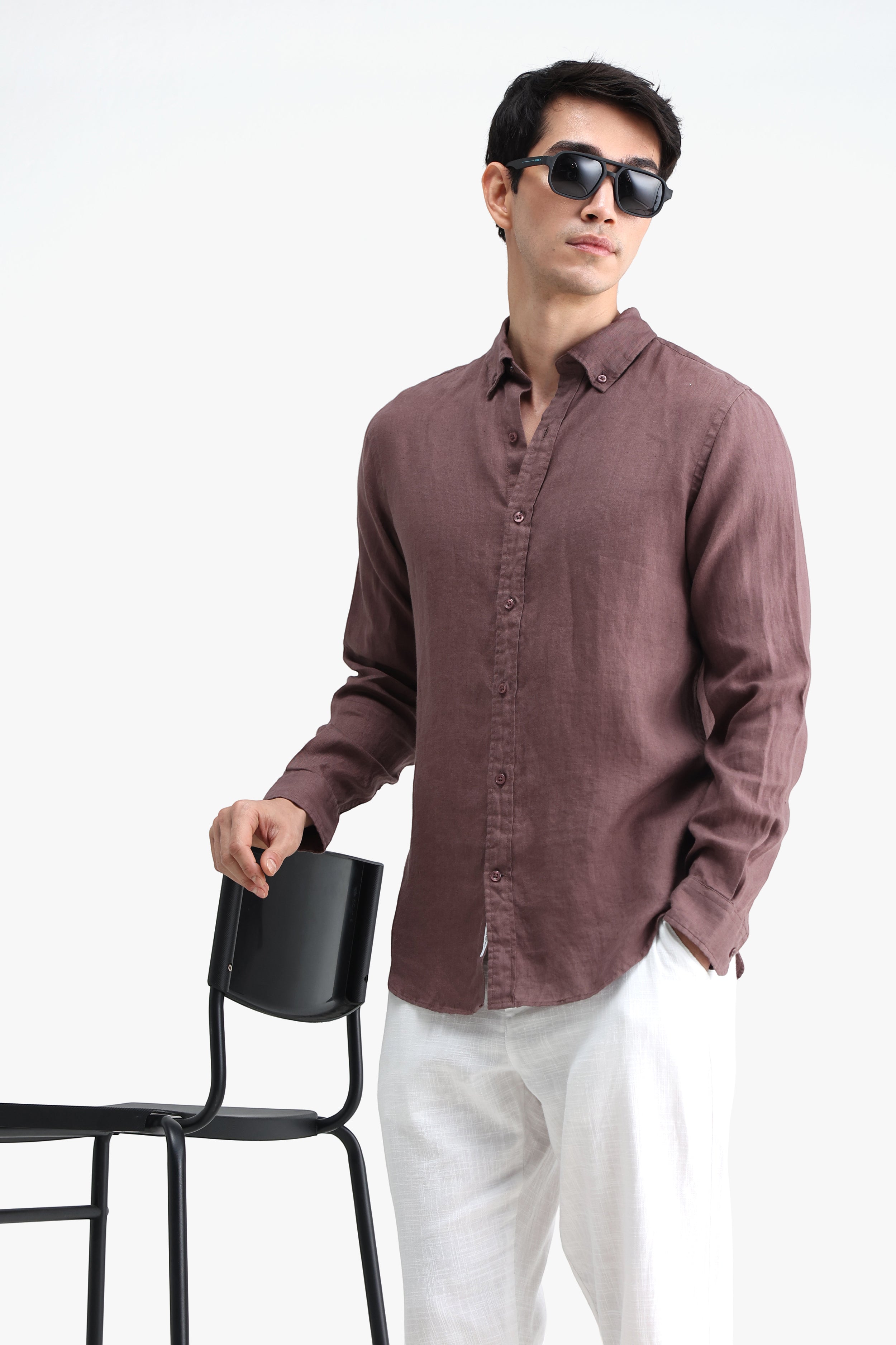 100% PURE LINEN SHIRT