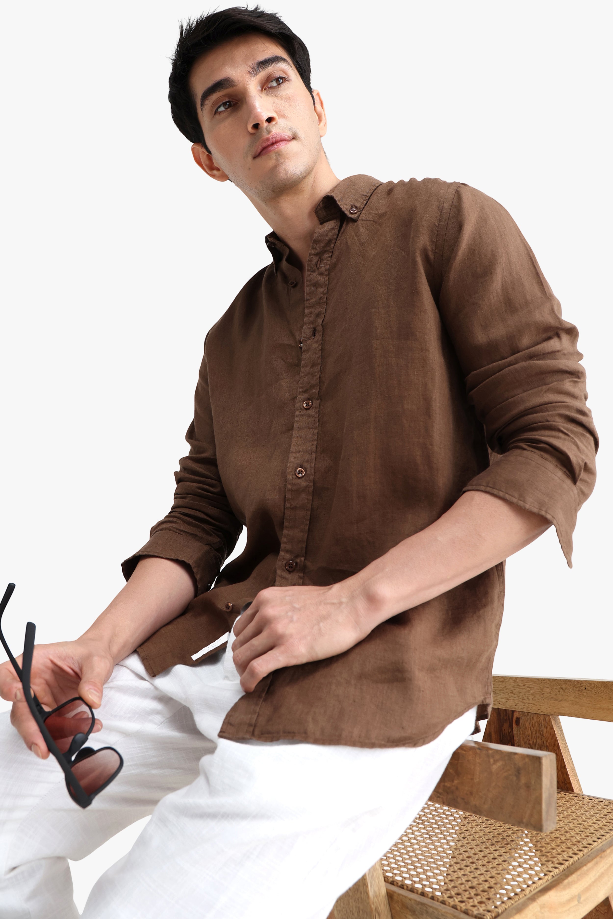 100% PURE LINEN SHIRT