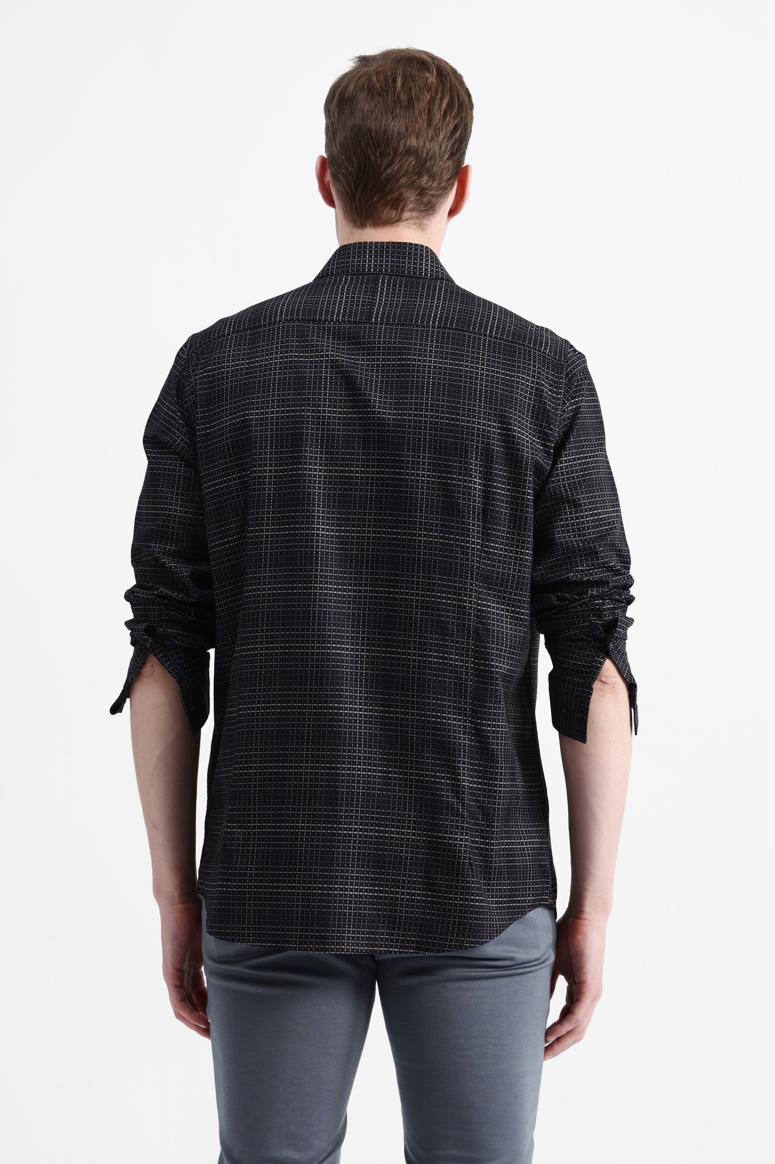 FULL SLEEVES CHECKED SHIRT